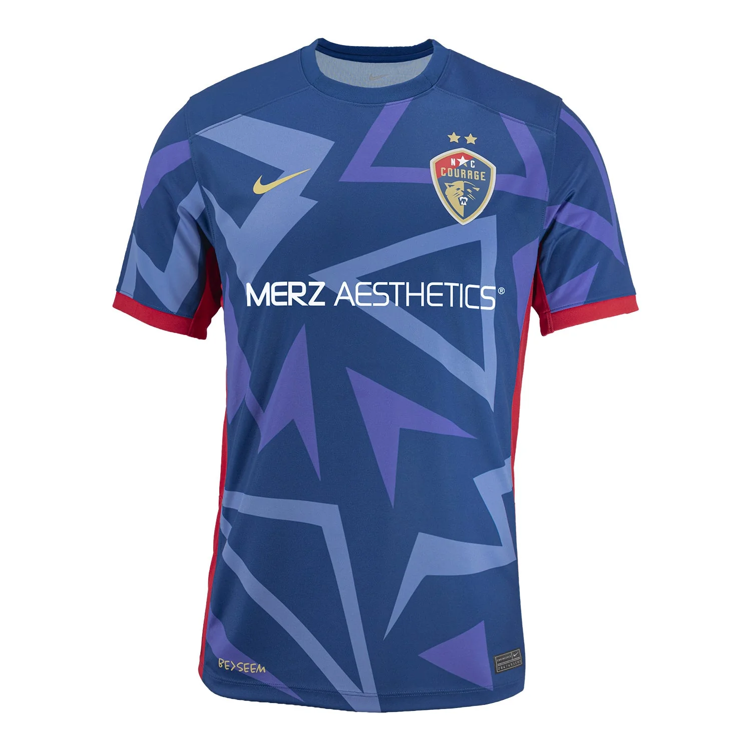 2024 Unisex NC Courage Nike Blue Primary Replica Customizable Jersey