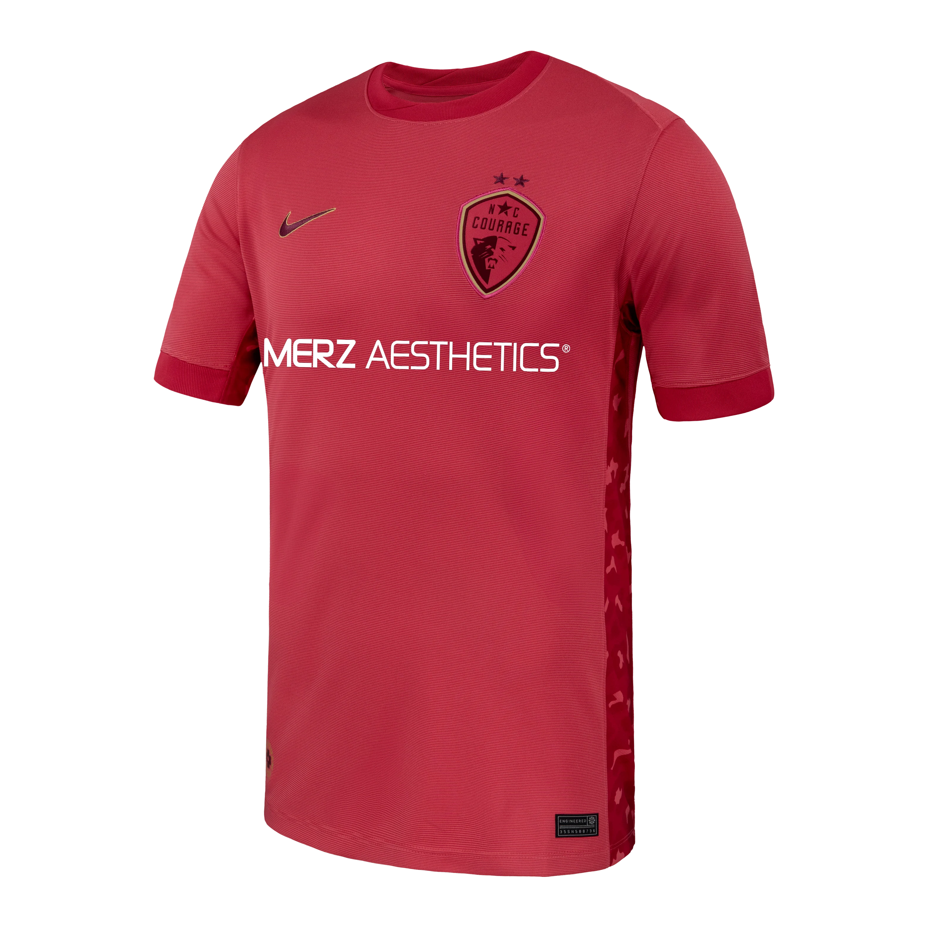 2024 Unisex NC Courage Nike Pink Believe Secondary Replica Customizable Jersey - Image 3