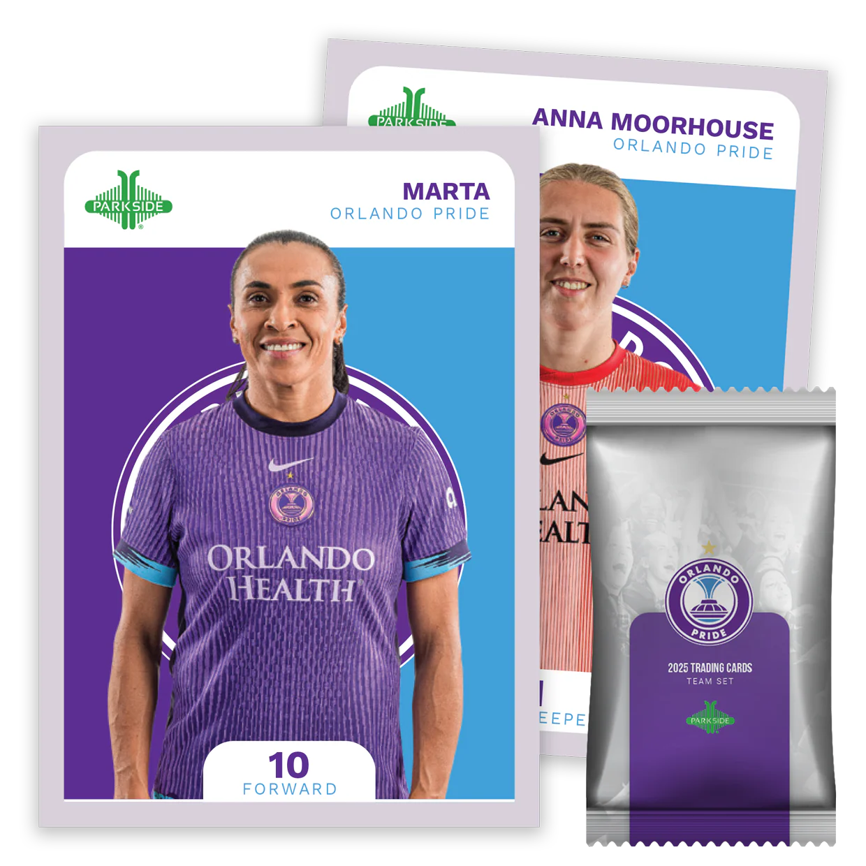 2025 Orlando Pride Trading Card Set