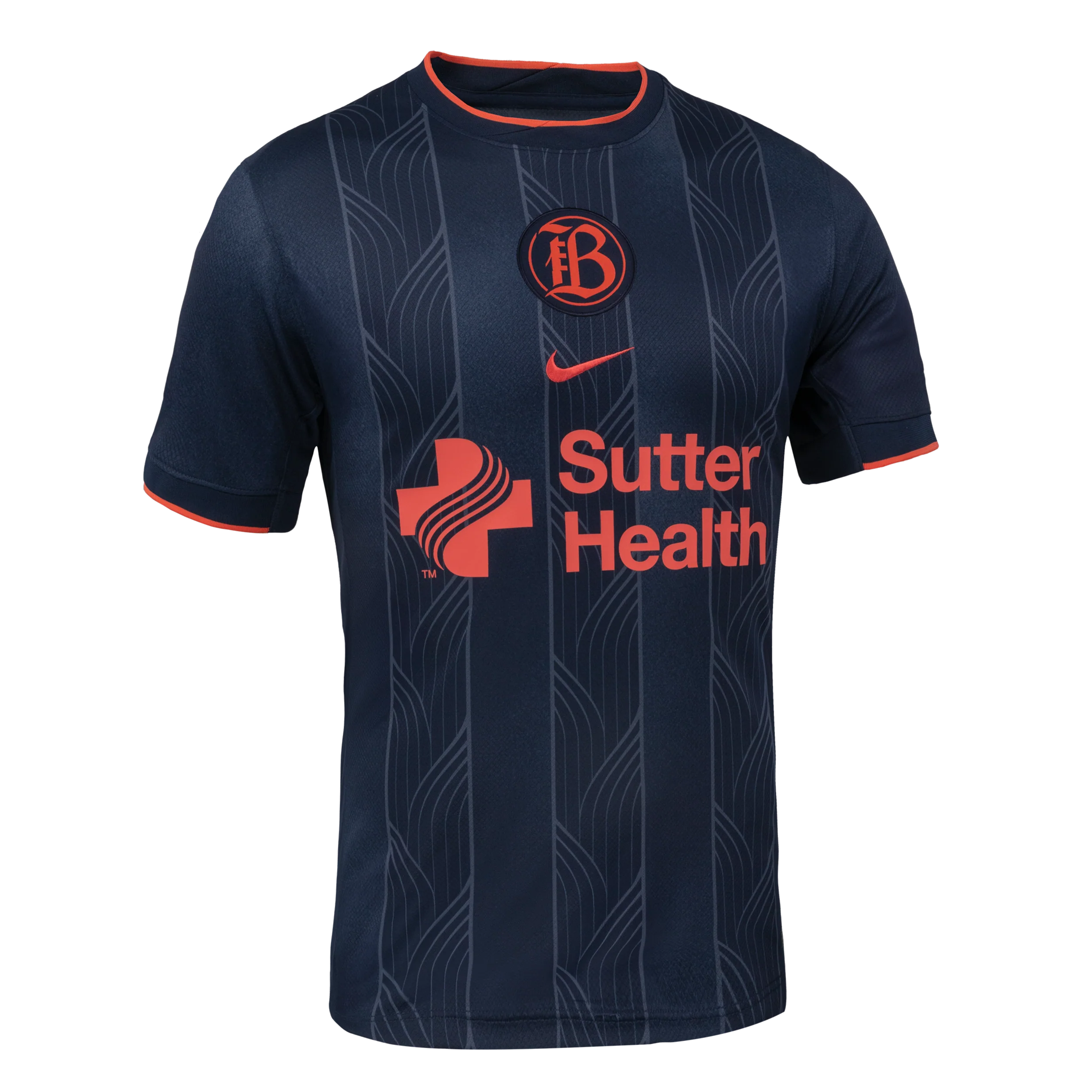 2025 Unisex Bay FC Nike Navy Primary Replica Customizable Jersey - Image 3