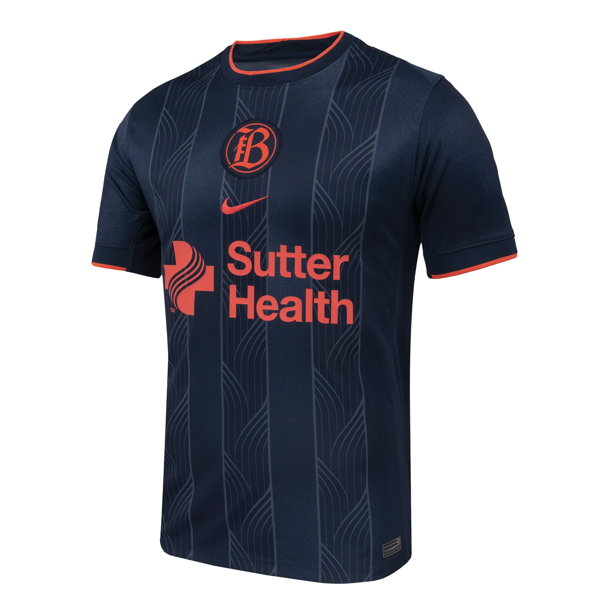 2025 Unisex Bay FC Nike Navy Primary Replica Customizable Jersey - Image 4
