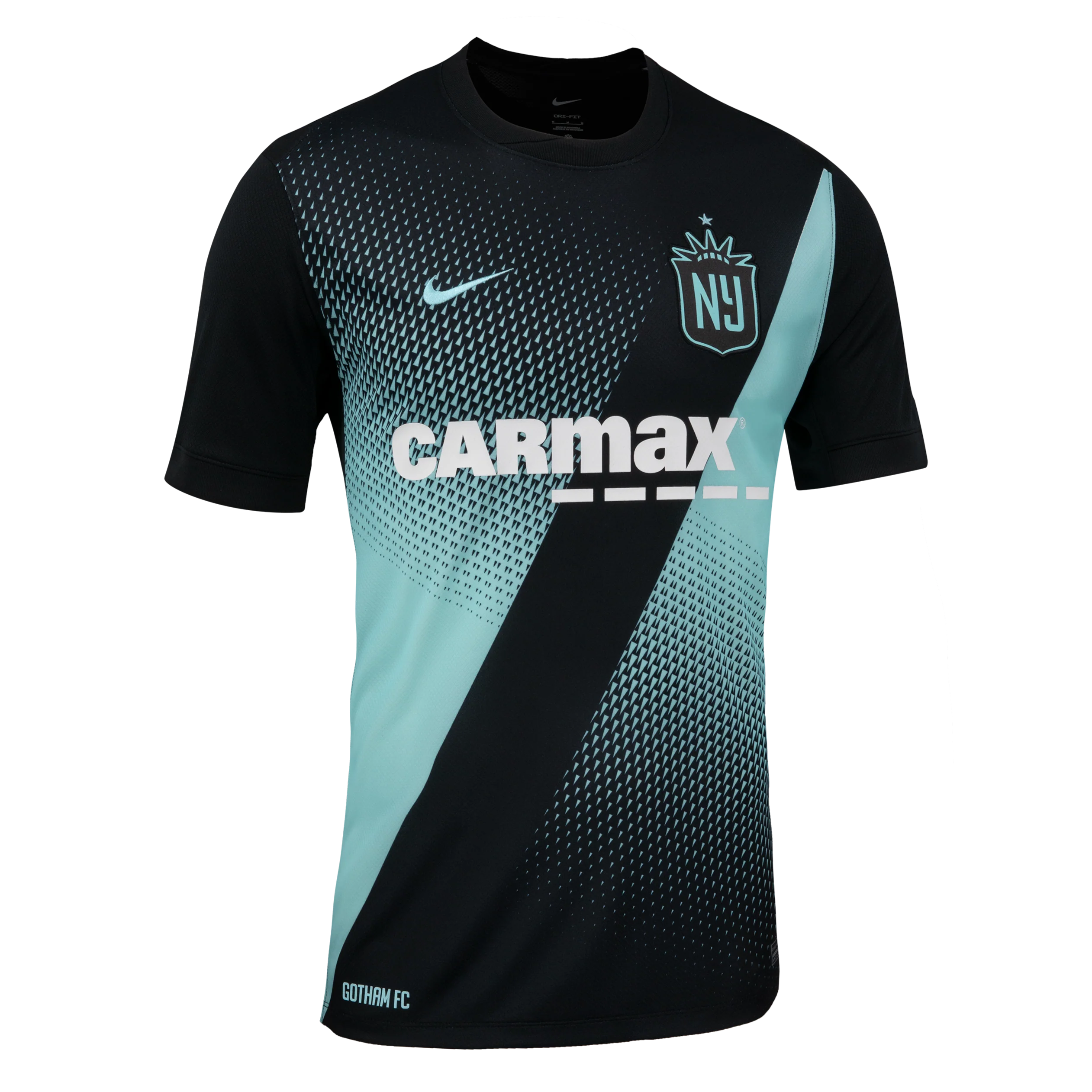 2025 Unisex Gotham FC Nike Black Primary Replica Customizable Jersey - Image 4