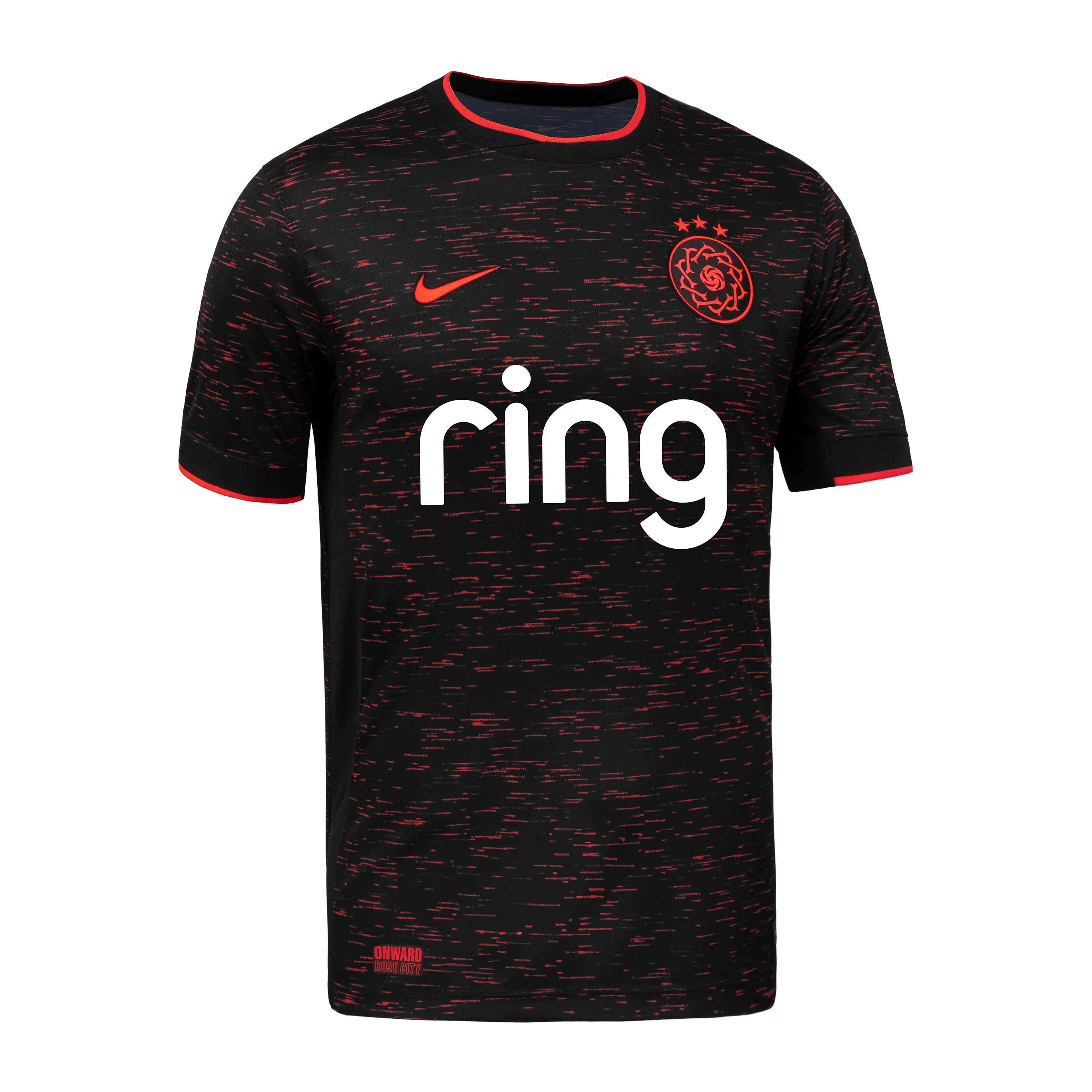 Unisex Portland Thorns FC Nike Black Secondary Replica Sophia Wilson Jersey - Image 4