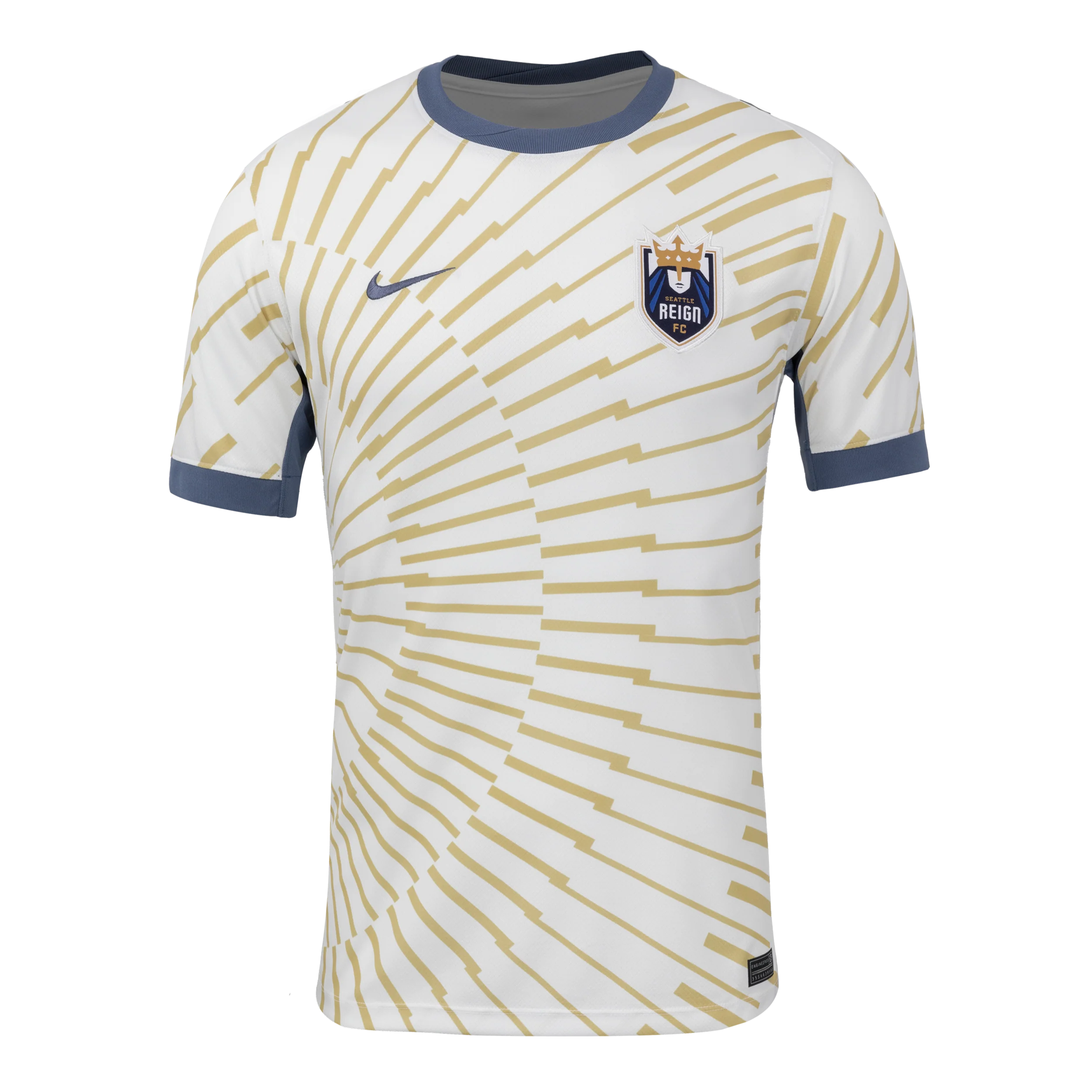 2025 Unisex Seattle Reign FC Nike White Rise Secondary Replica Customizable Jersey