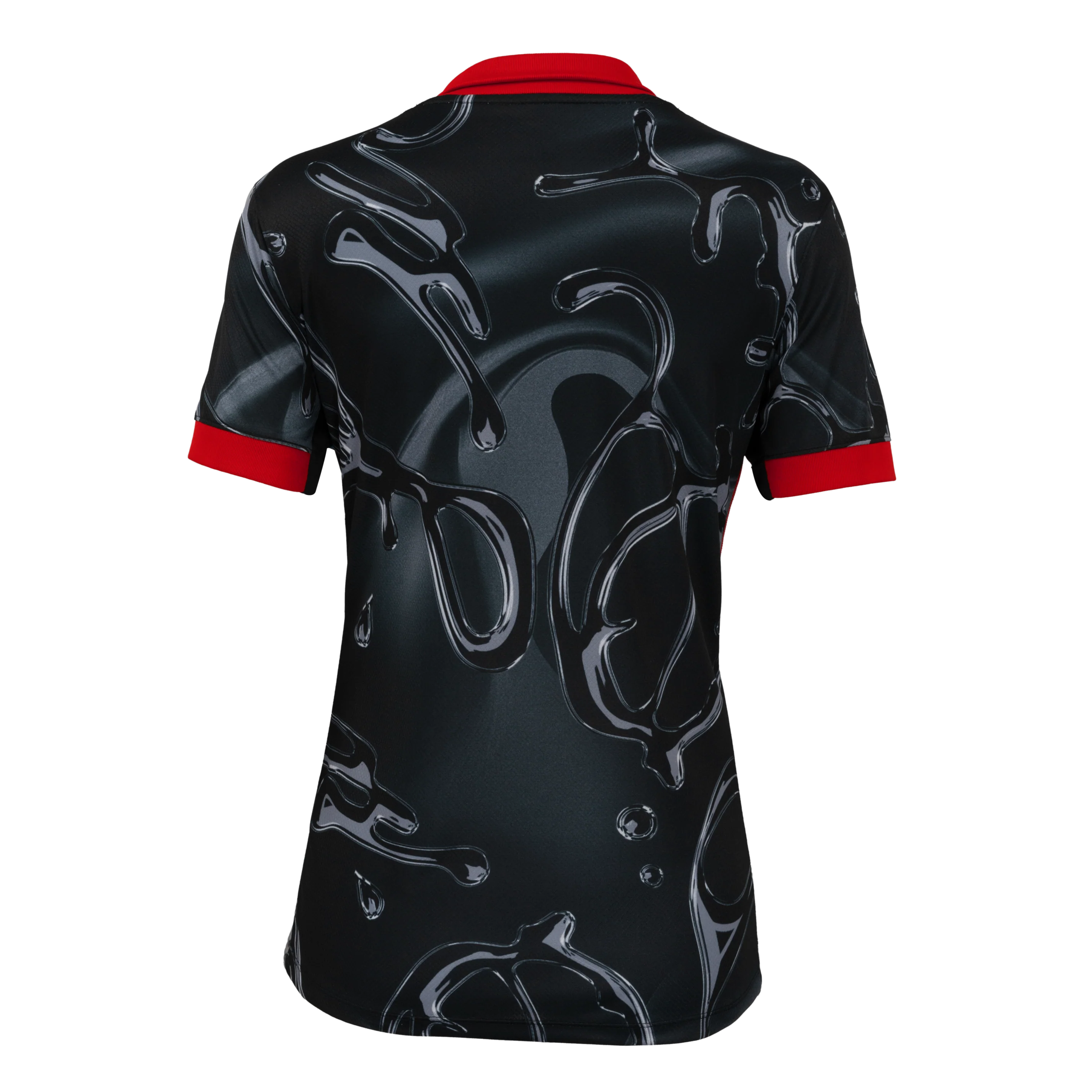 2025 Women's Chicago Stars FC Nike Black Secondary Replica Customizable Jersey - Image 2