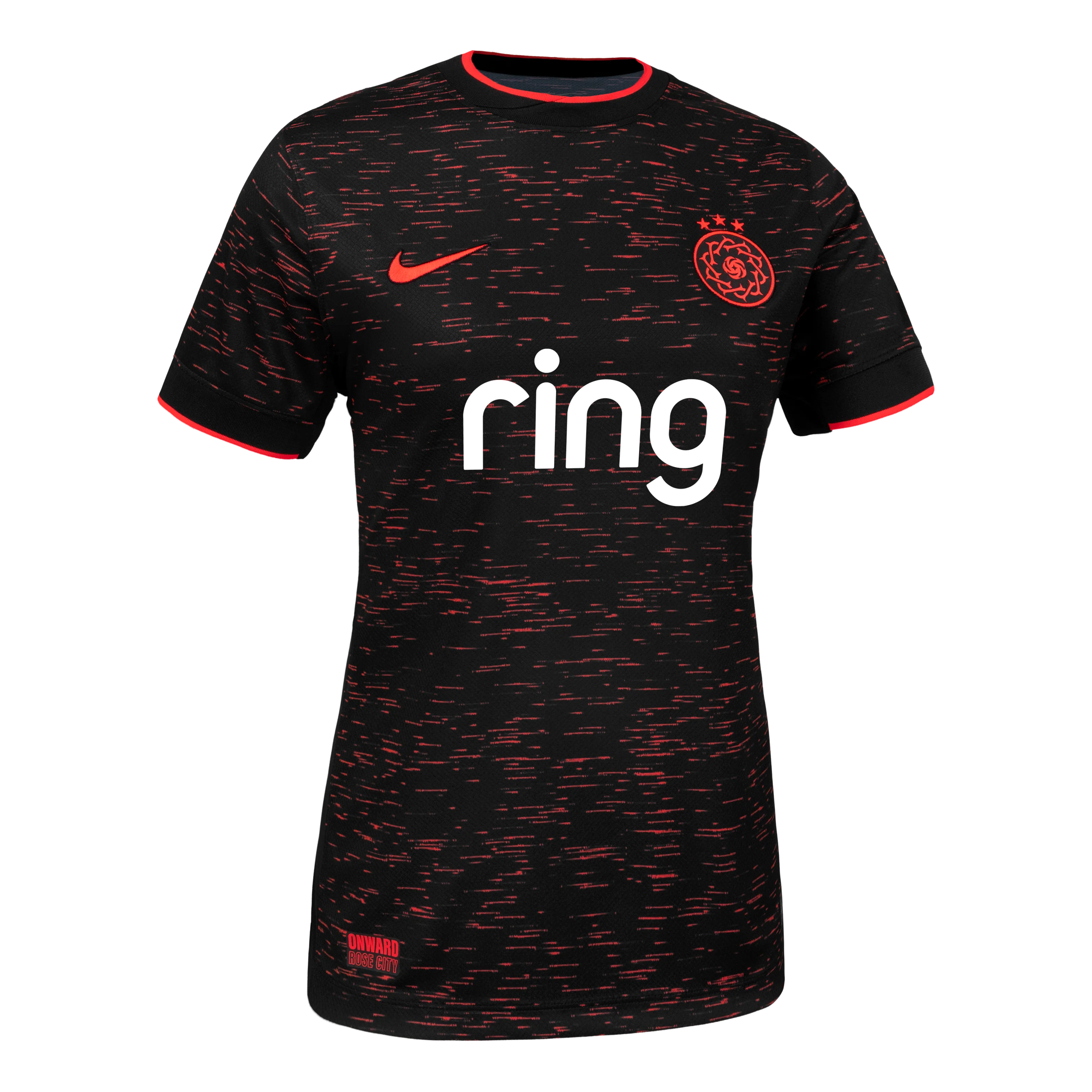 Women's Portland Thorns FC Nike Black Secondary Replica Sophia Wilson Jersey - Image 4