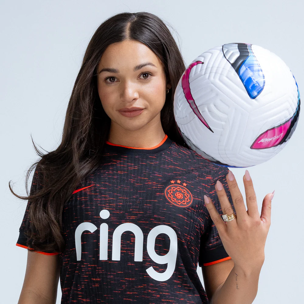 2025 Women's Portland Thorns FC NWSL Black Secondary Authentic Customizable Jersey - Image 5