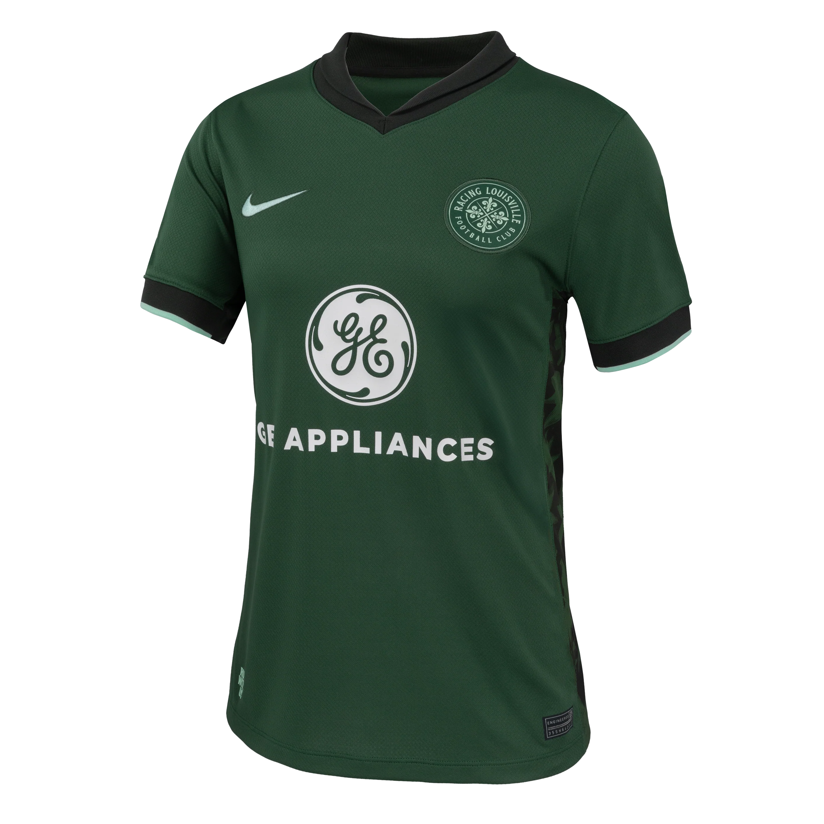 2025 Women's Racing Louisville Nike Green Roots Secondary Replica Customizable Jersey - Image 3