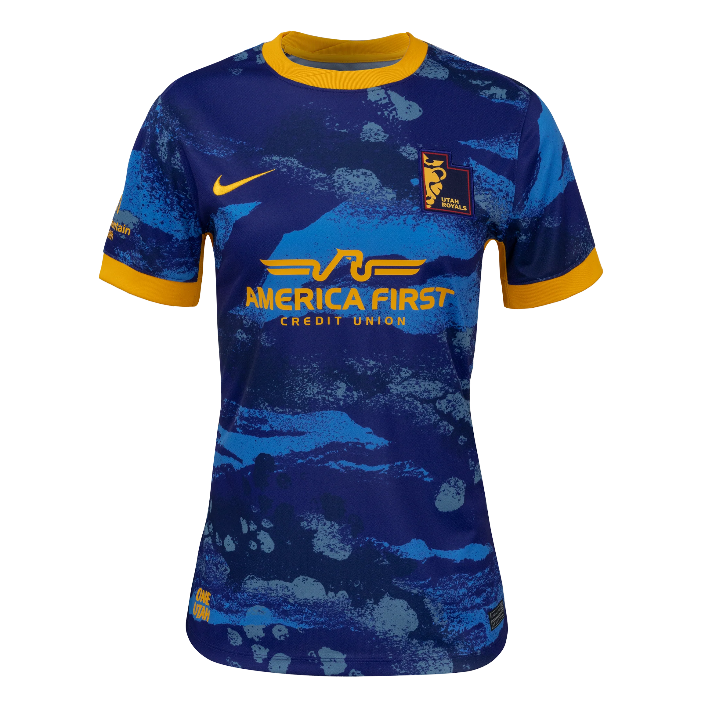 2025 Women's Utah Royals Nike Blue Great Salt Lake Replica Secondary Customizable Jersey