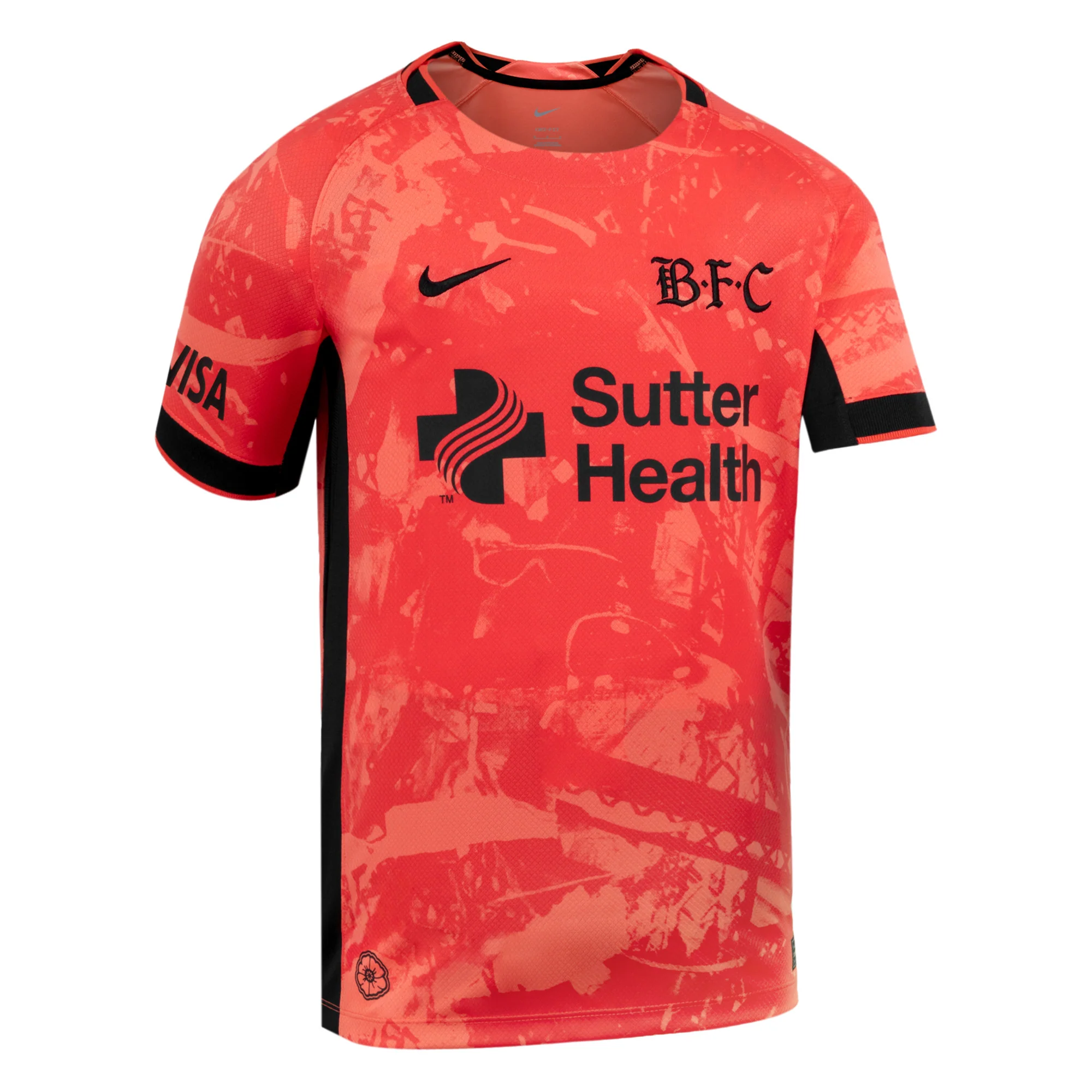 2026 Youth Bay FC Third Poppy Replica Customizable Jersey - Image 3