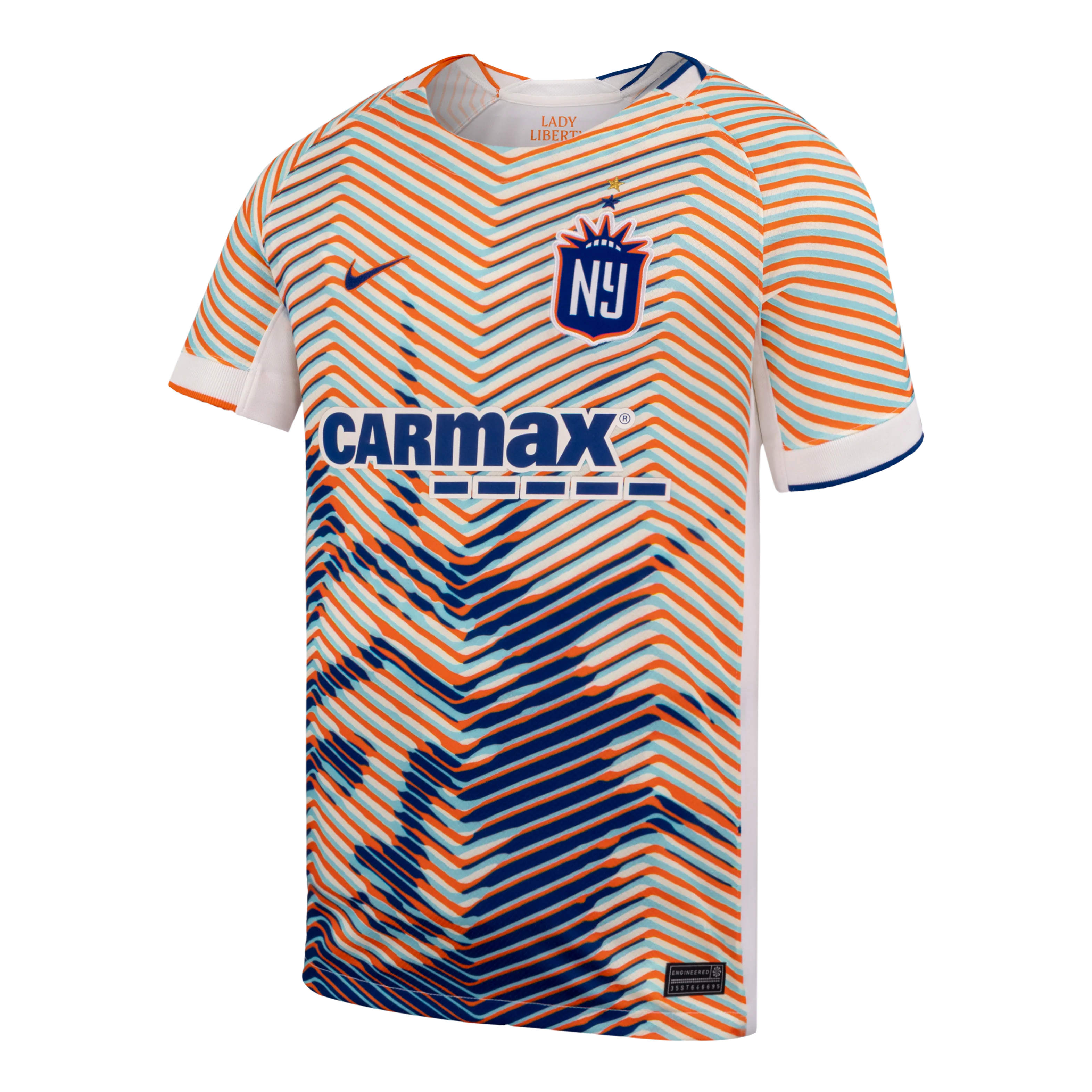 2026 Youth Gotham FC Nike Third Lady Liberty Replica Customizable Jersey - Image 3