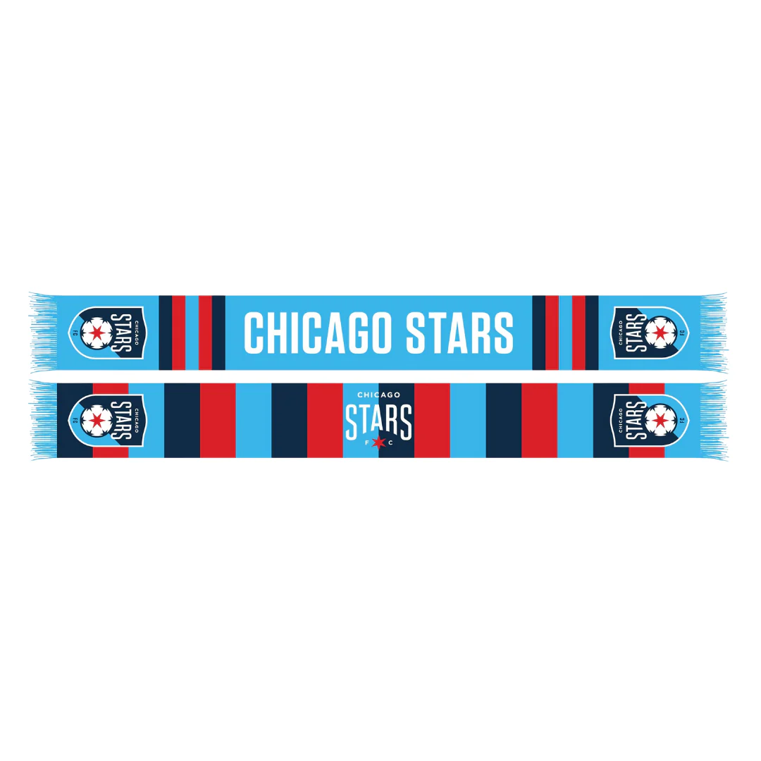 Chicago Stars Tri Bar Scarf