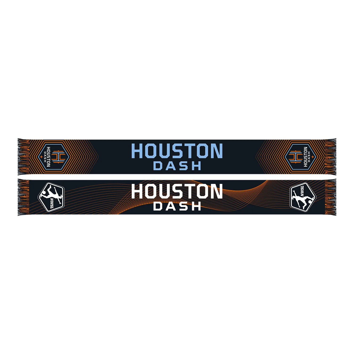 Houston Dash Black 2024 NWSL Draft Scarf