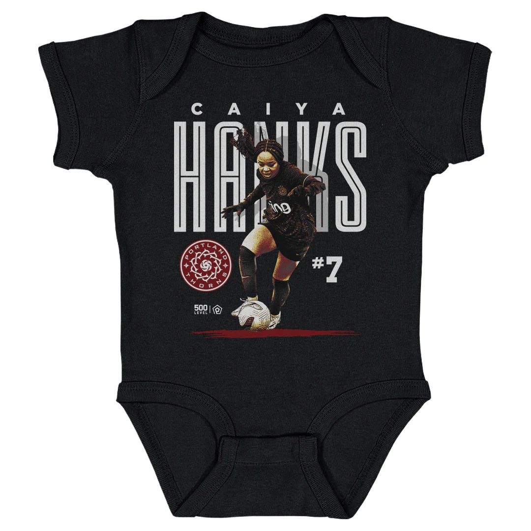 Infant Portland Thorns Caiya Hanks Bitmap Onesie