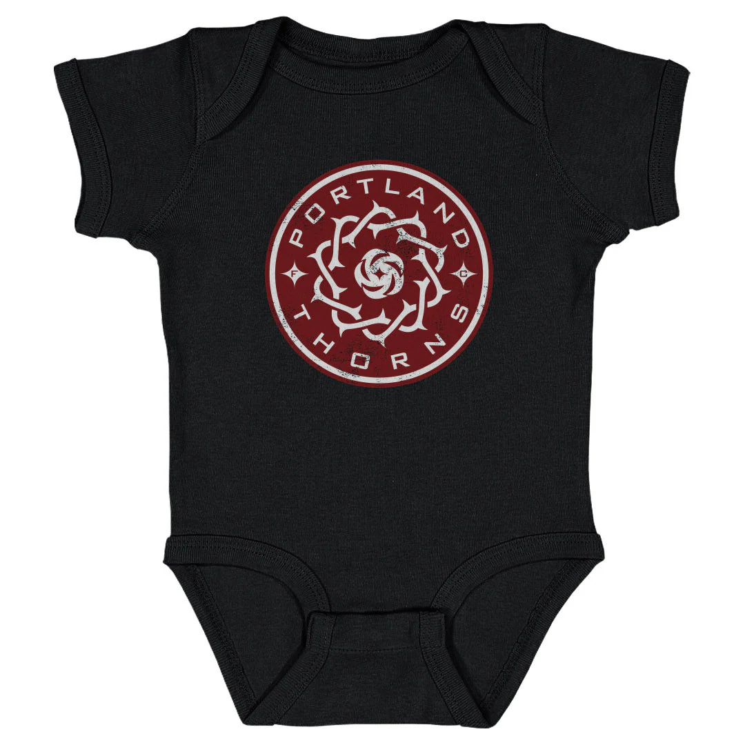 Infant Portland Thorns Vintage Primary Logo Onesie - Image 2
