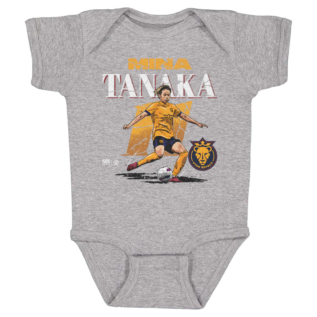 Infant Utah Royals Mina Tanaka Cracked Number Onesie