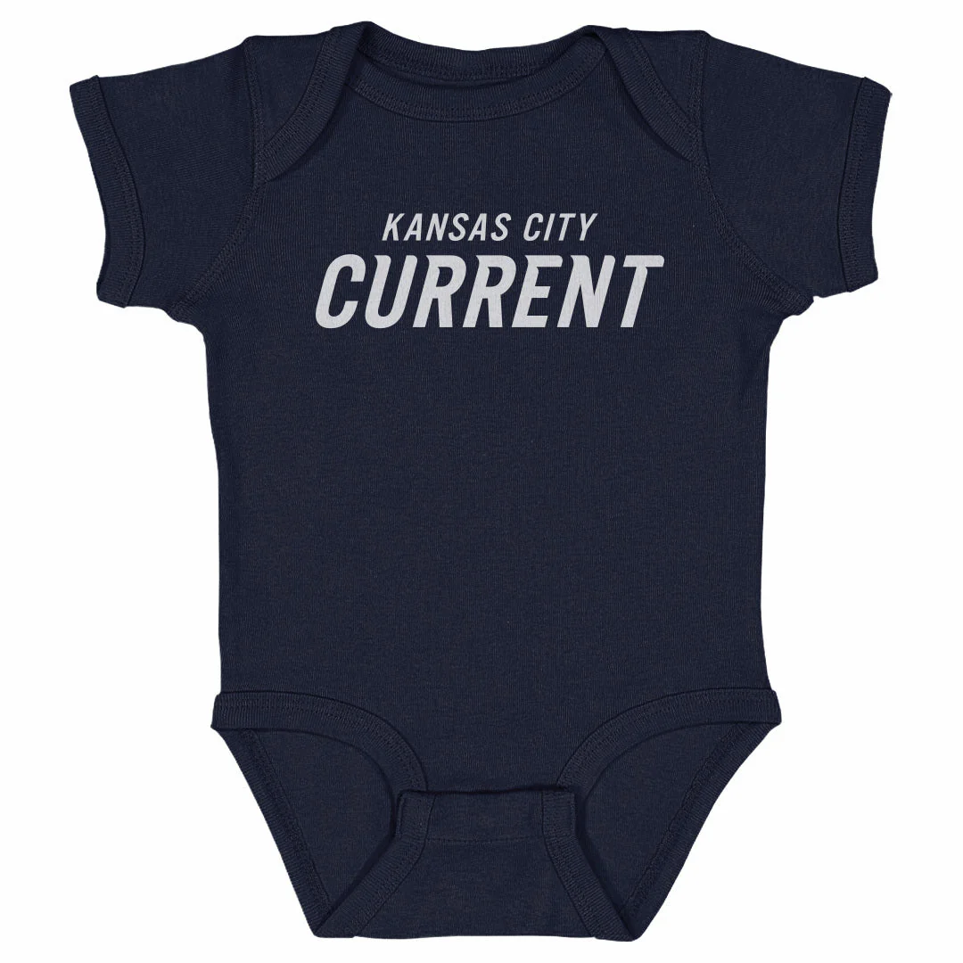 Infant KC Current Wordmark Onesie