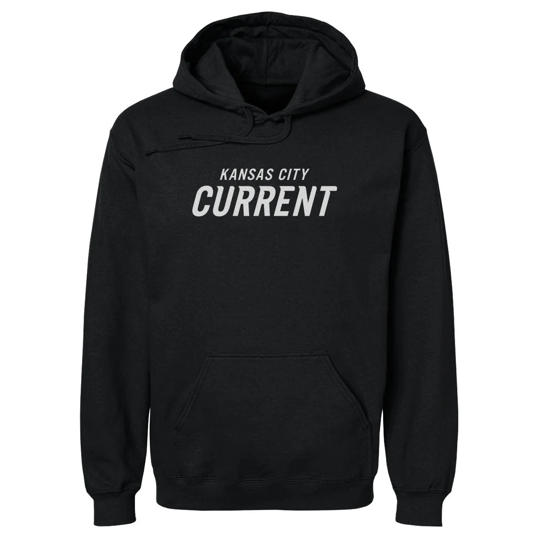 Unisex KC Current Wordmark Hoodie - Image 3