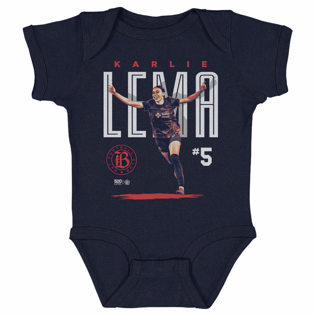 Infant Bay FC Karlie Lema Bitmap Onesie - Image 2