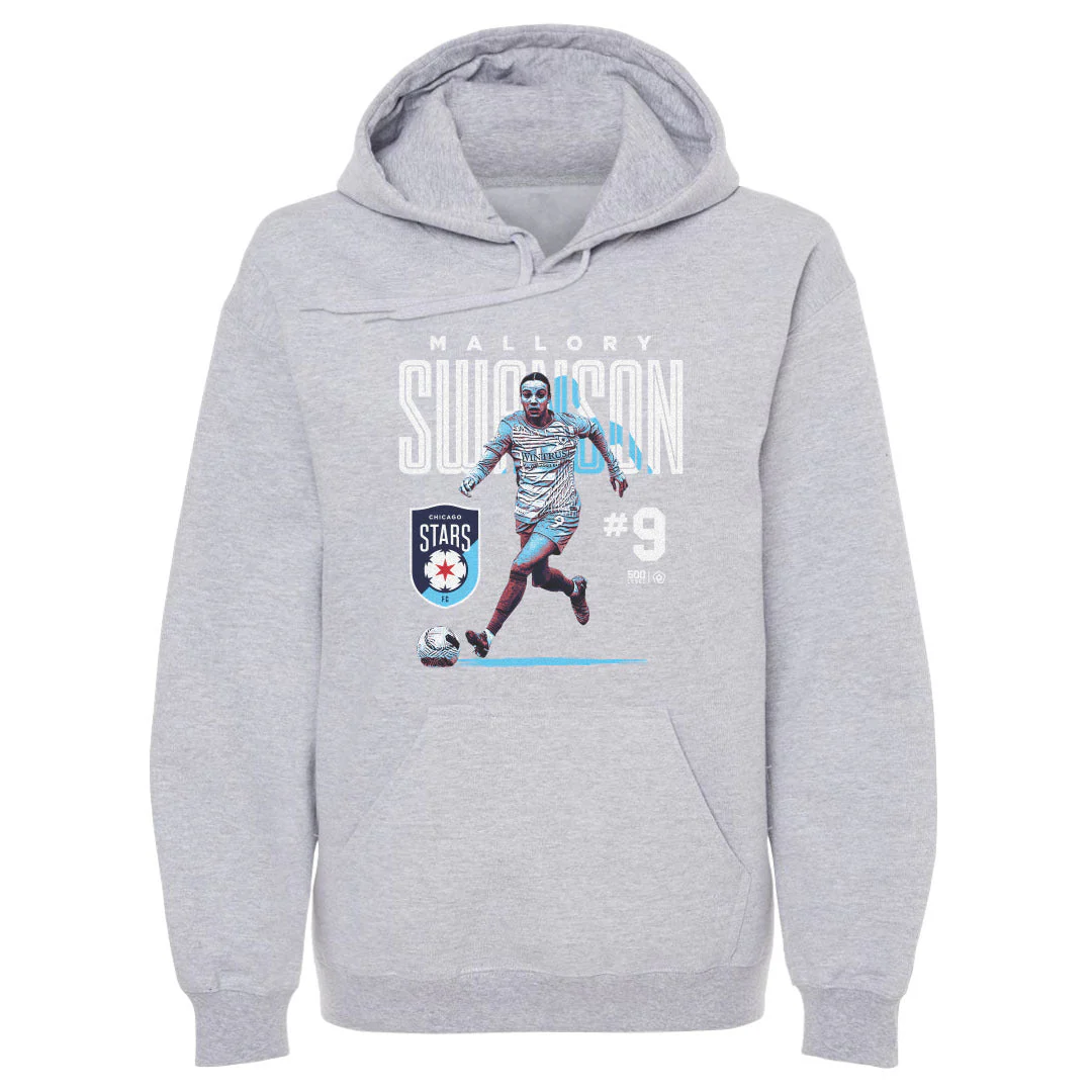 Unisex Chicago Stars Mallory Swanson Bitmap Hoodie