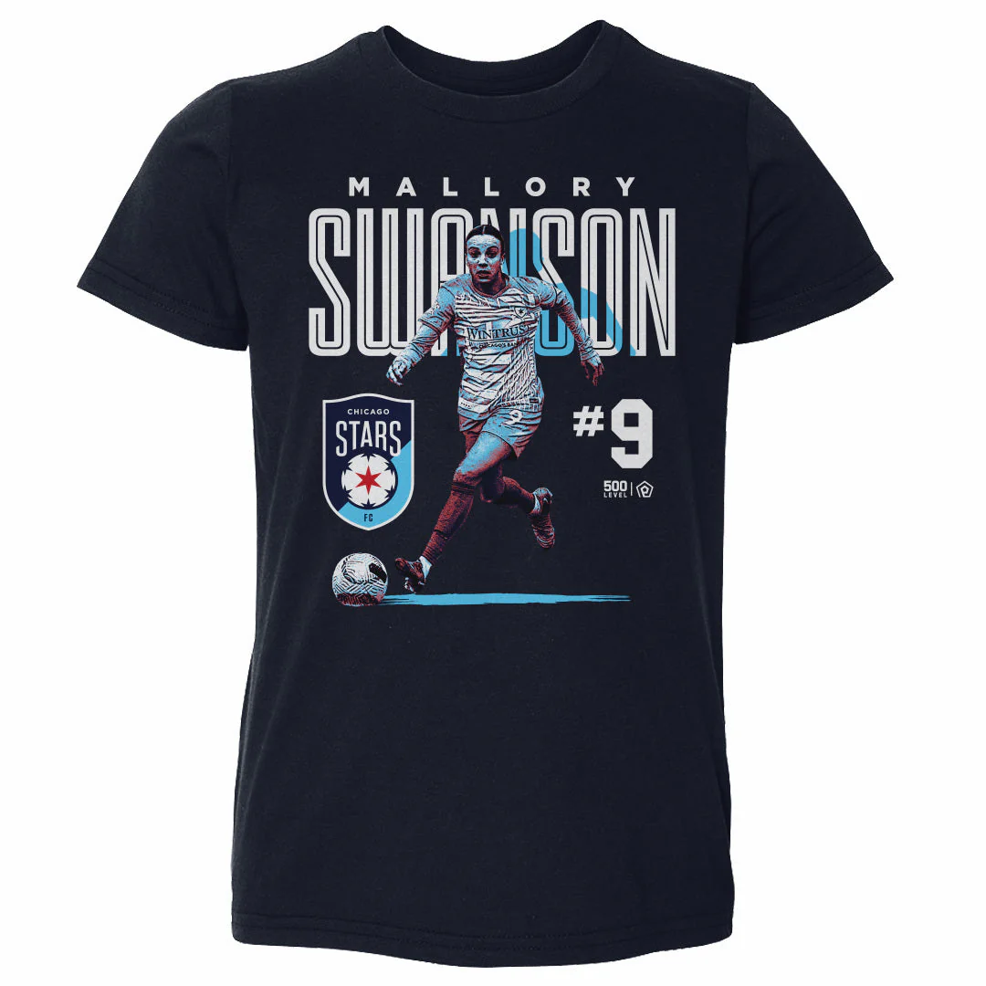 Toddler Chicago Stars Mallory Swanson Bitmap Tee
