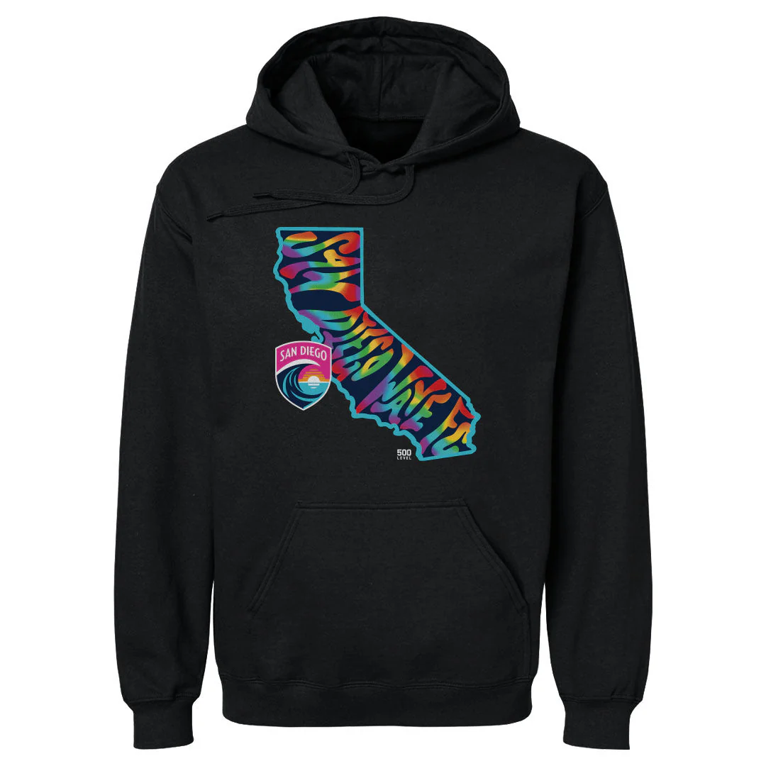 Unisex San Diego Wave FC 2026 Pride Hoodie