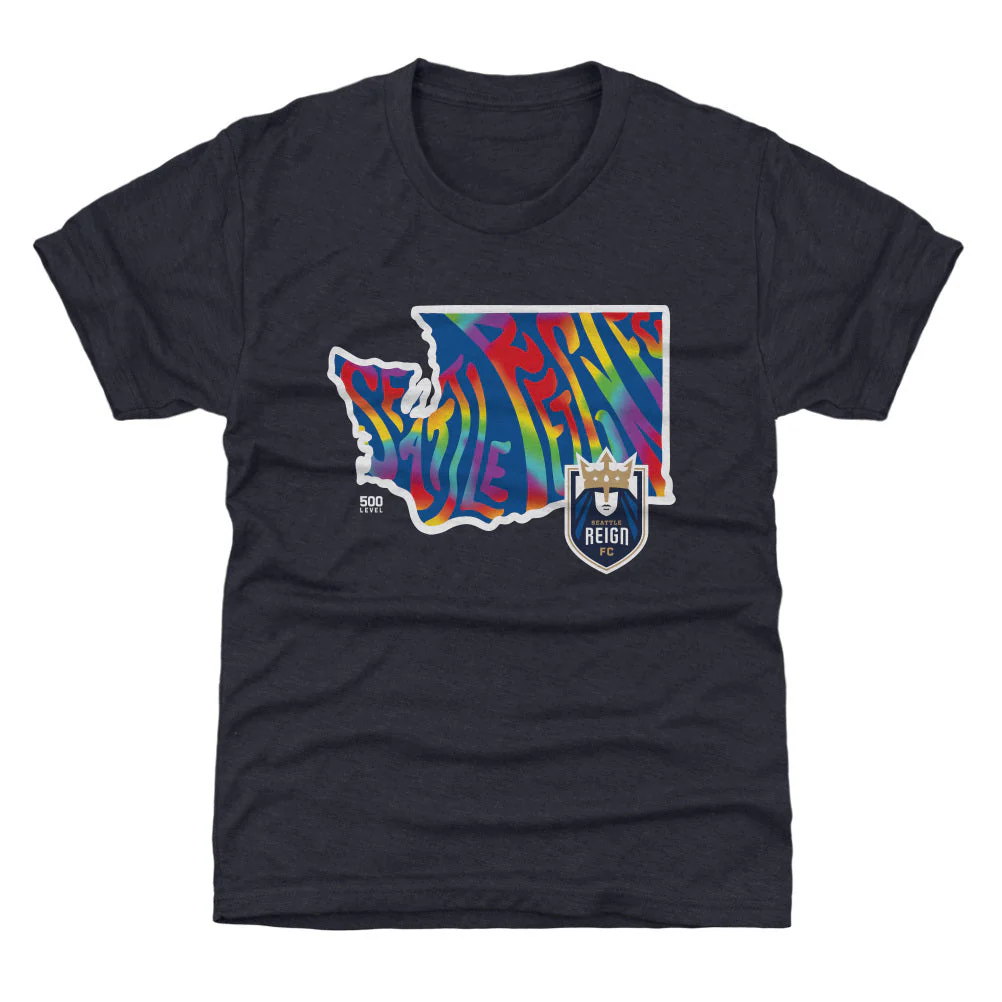 Youth Seattle Reign FC 2026 Pride Tee