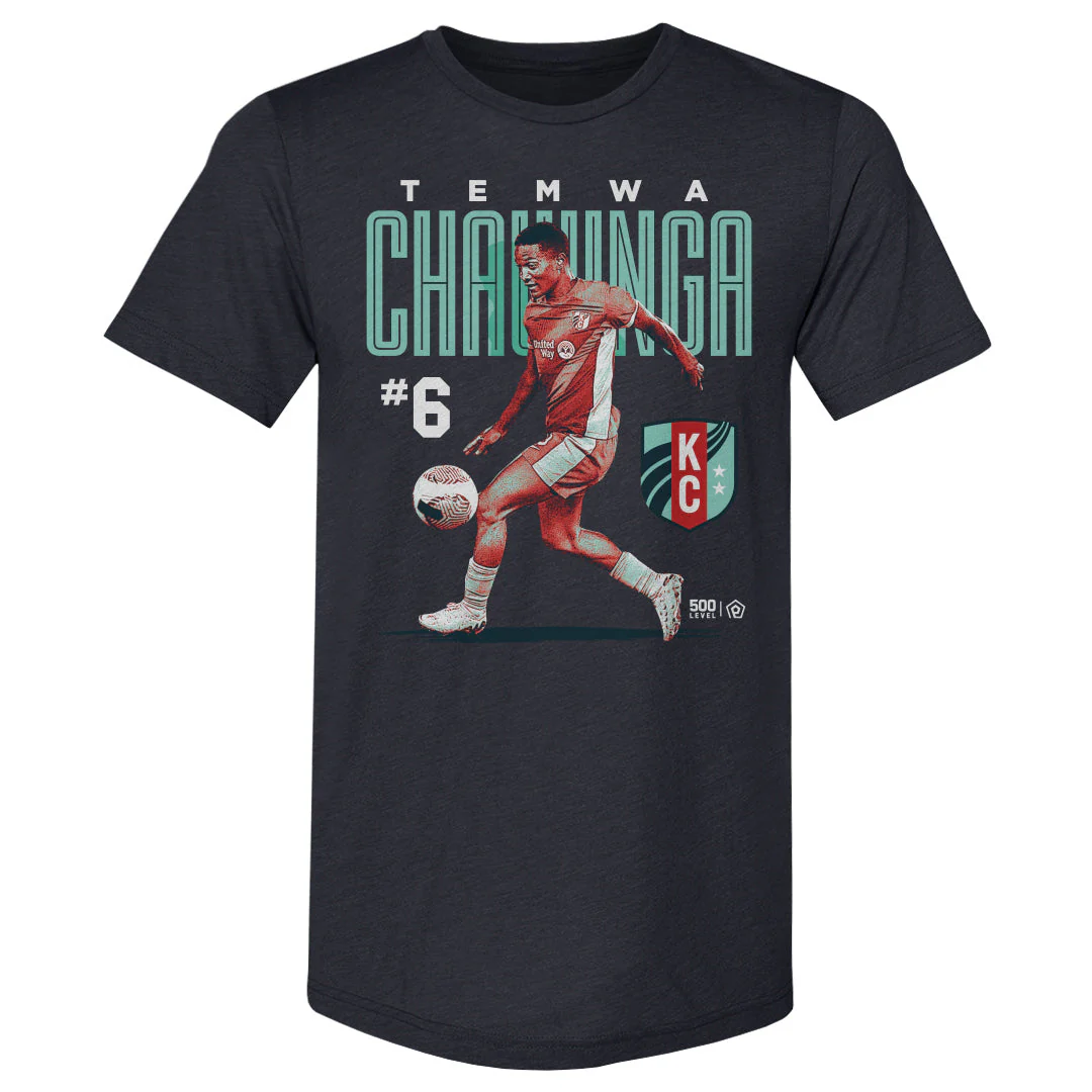 Unisex KC Current Temwa Chawinga Bitmap Premium Tee
