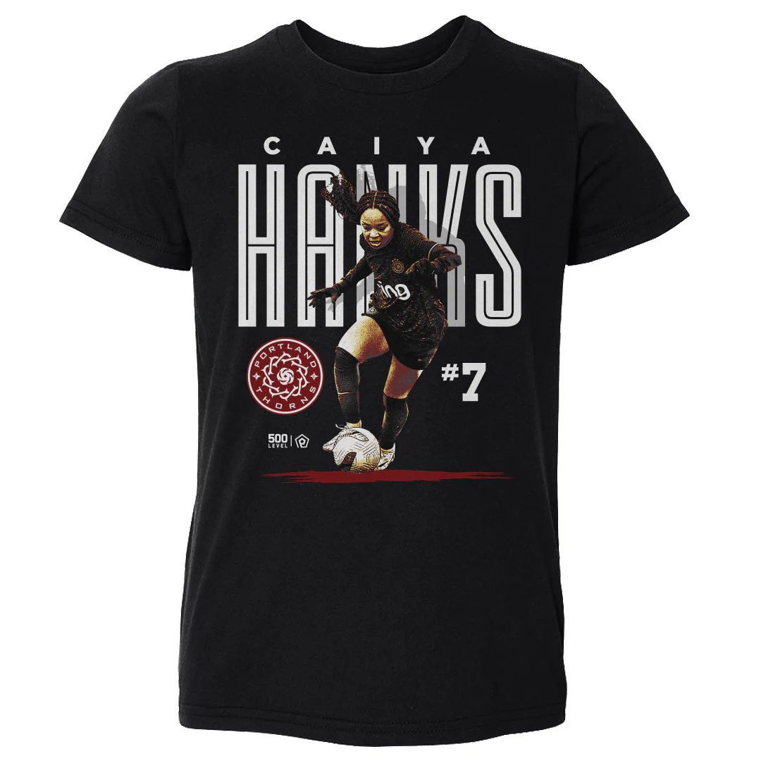 Toddler Portland Thorns Caiya Hanks Bitmap Tee - Image 2