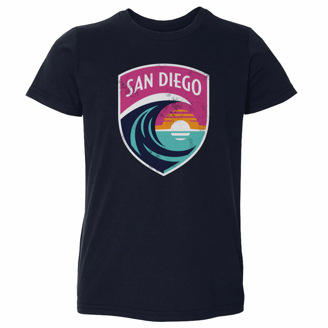 Toddler San Diego Wave Vintage Primary Logo Tee - Image 2