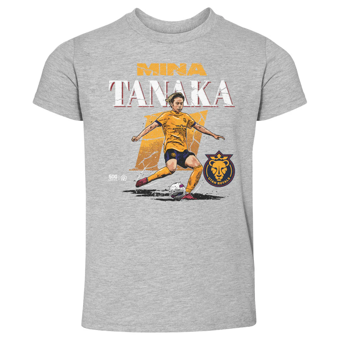 Toddler Utah Royals Mina Tanaka Cracked Number Tee - Image 2