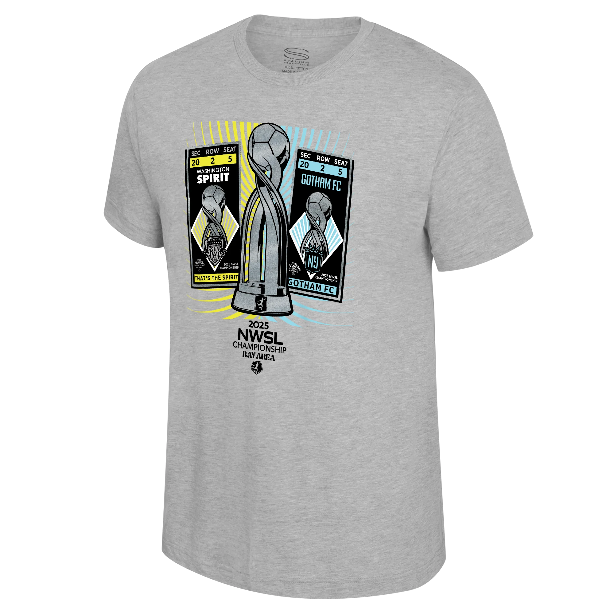 Unisex 2025 NWSL Championship Match-Up Short Sleeve Tee
