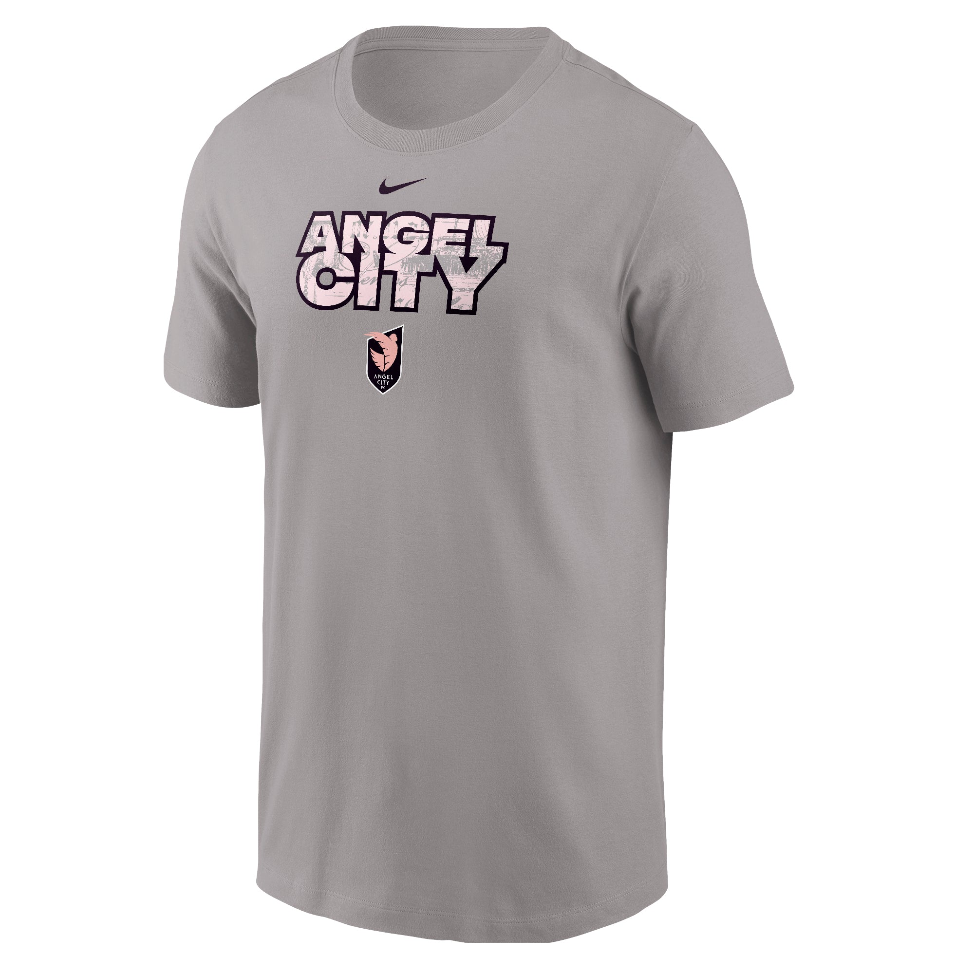 Unisex Angel City FC Nike Gray 2025 Core Cotton Tee