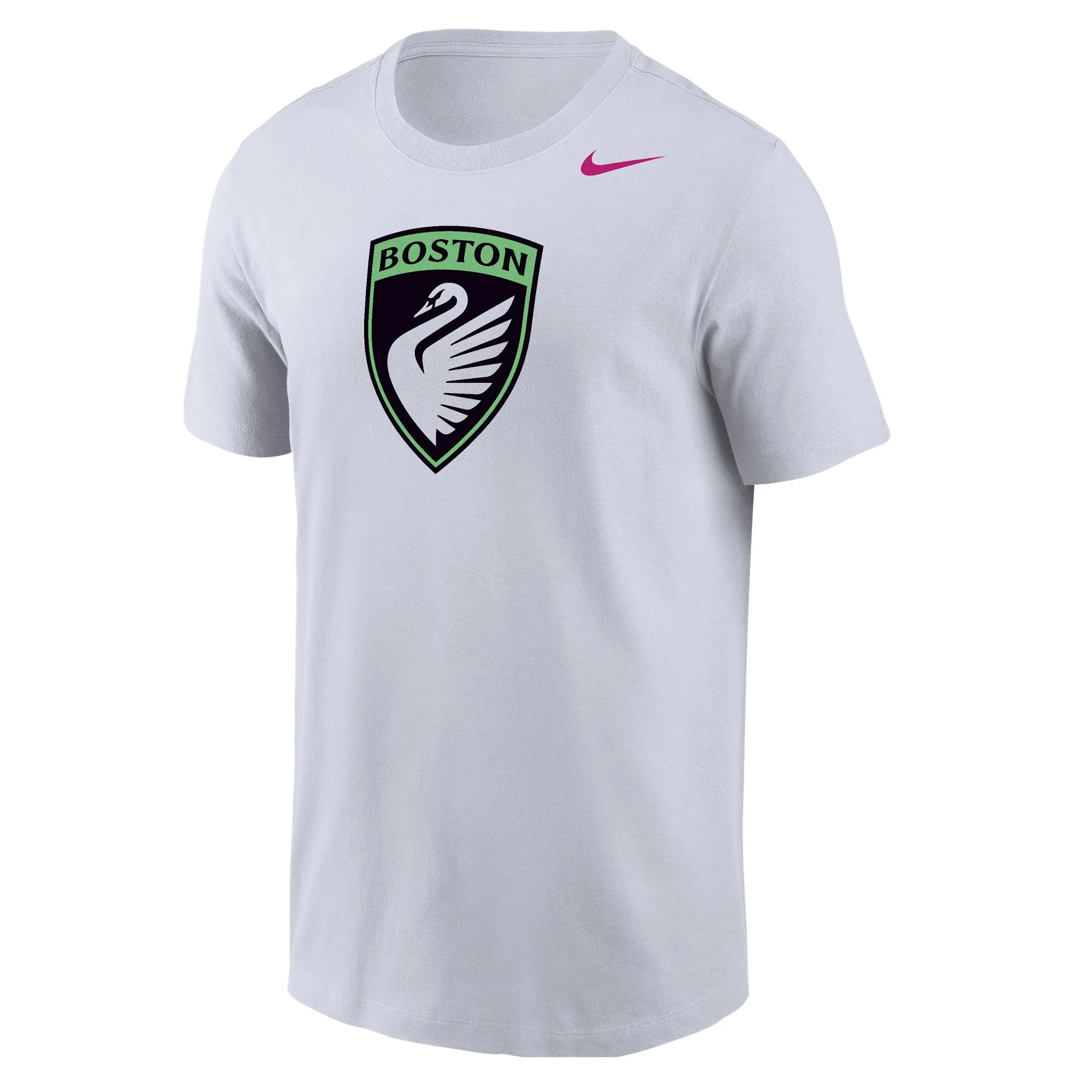 Unisex Boston Legacy FC Crest Nike White Tee