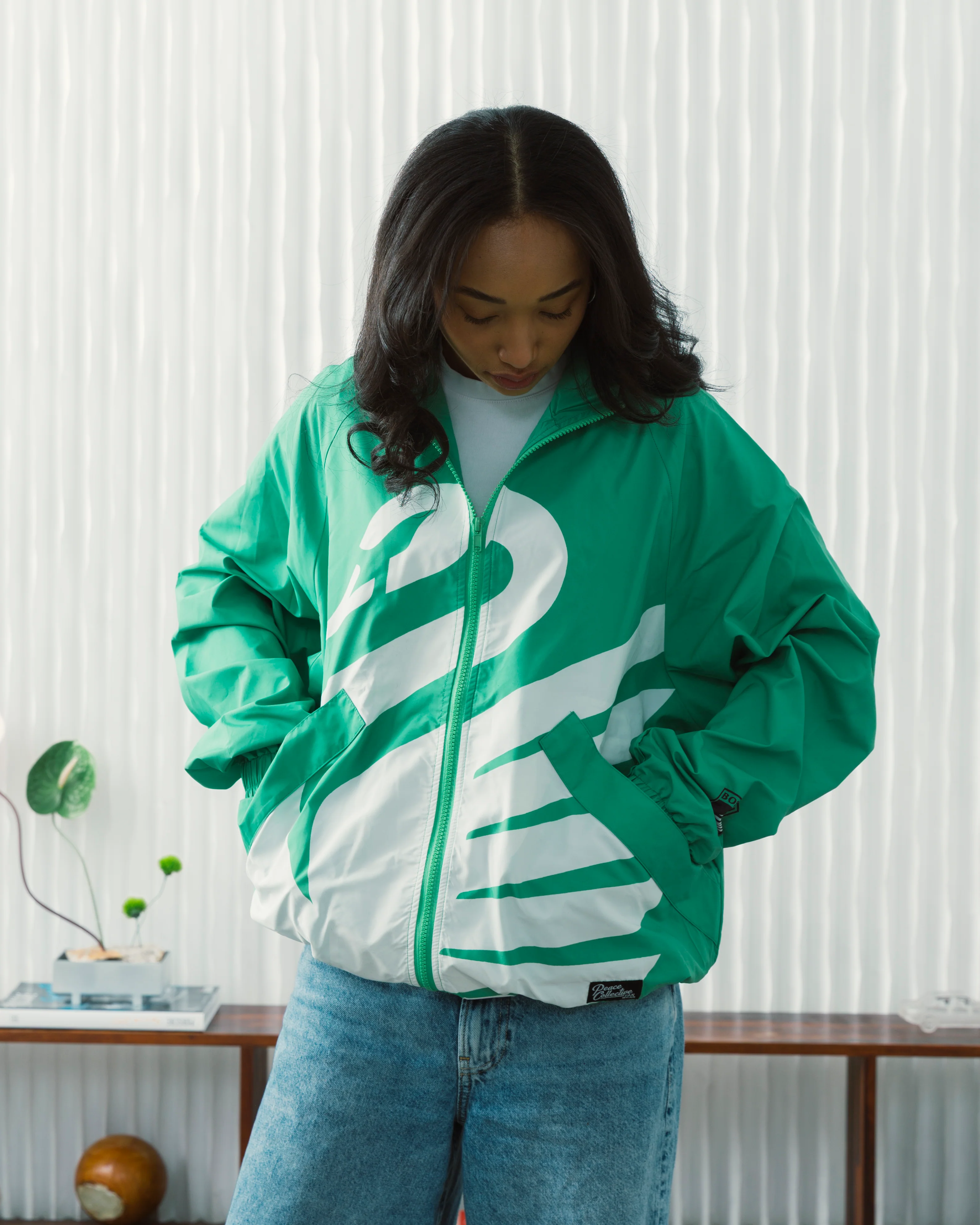 Unisex Boston Legacy FC Emblem Nylon Jacket - Image 5