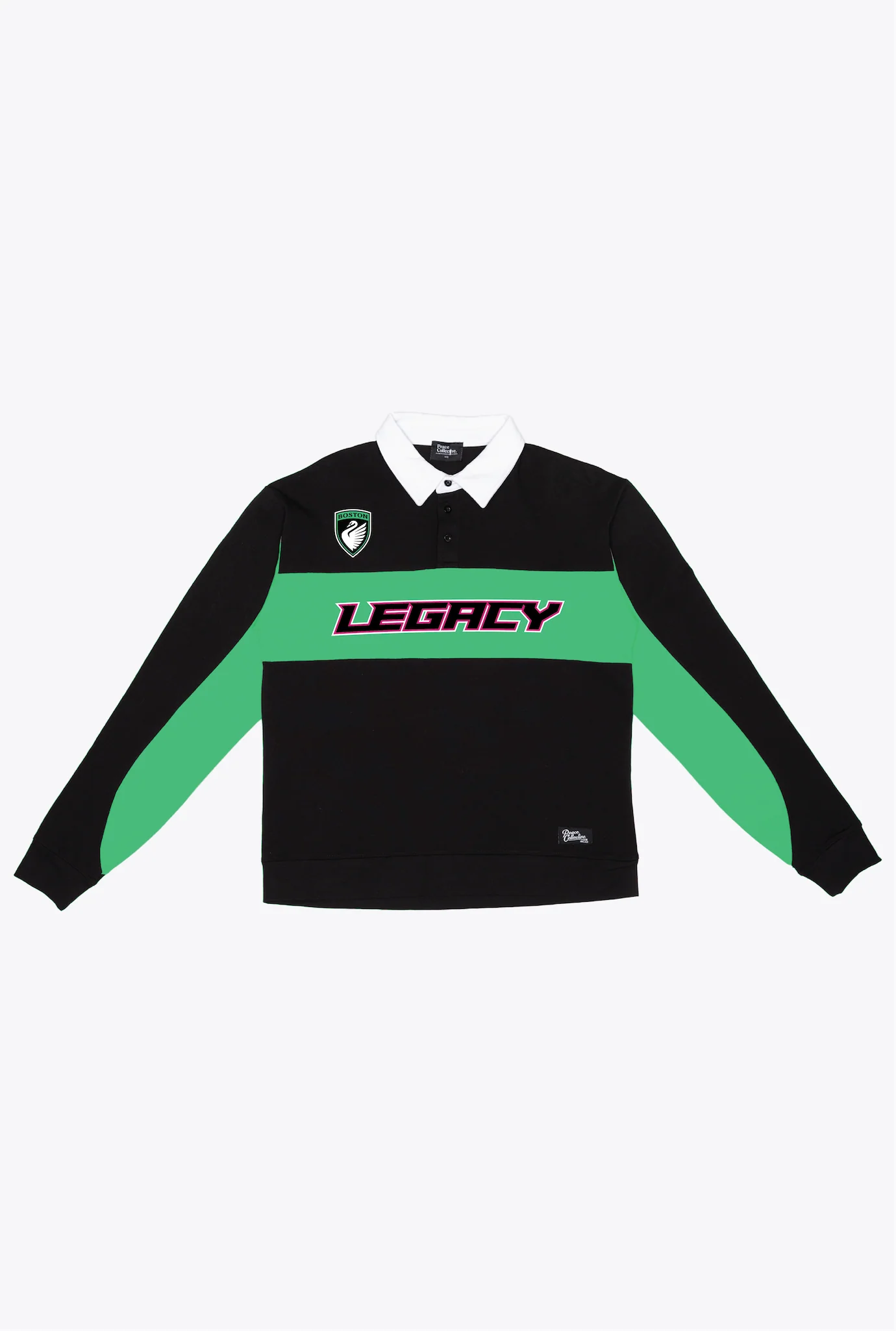 Unisex Boston Legacy FC Oversized Long Sleeve Rugby Sweater