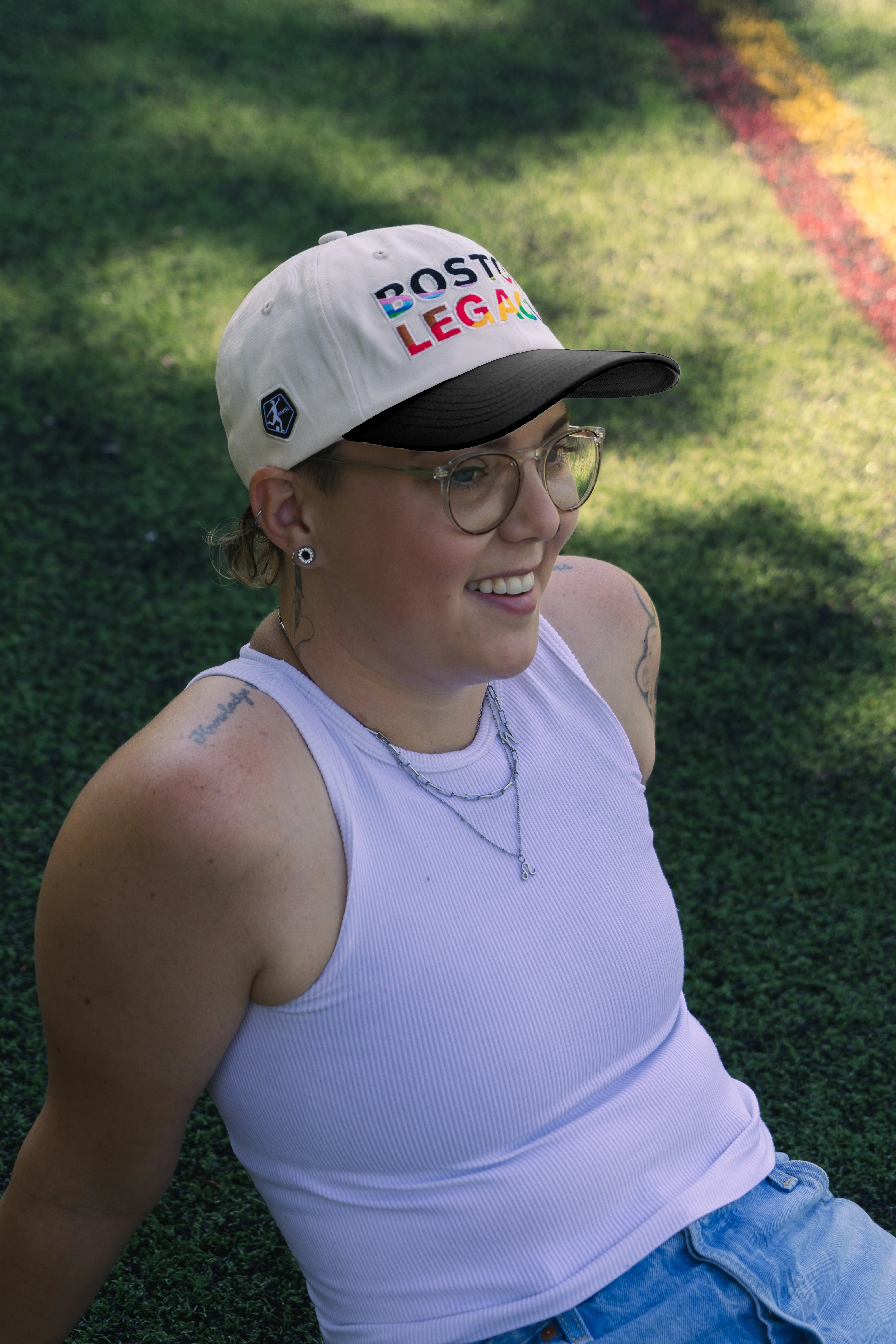 Unisex Boston Legacy FC Two-Toned Pride Hat - Image 5
