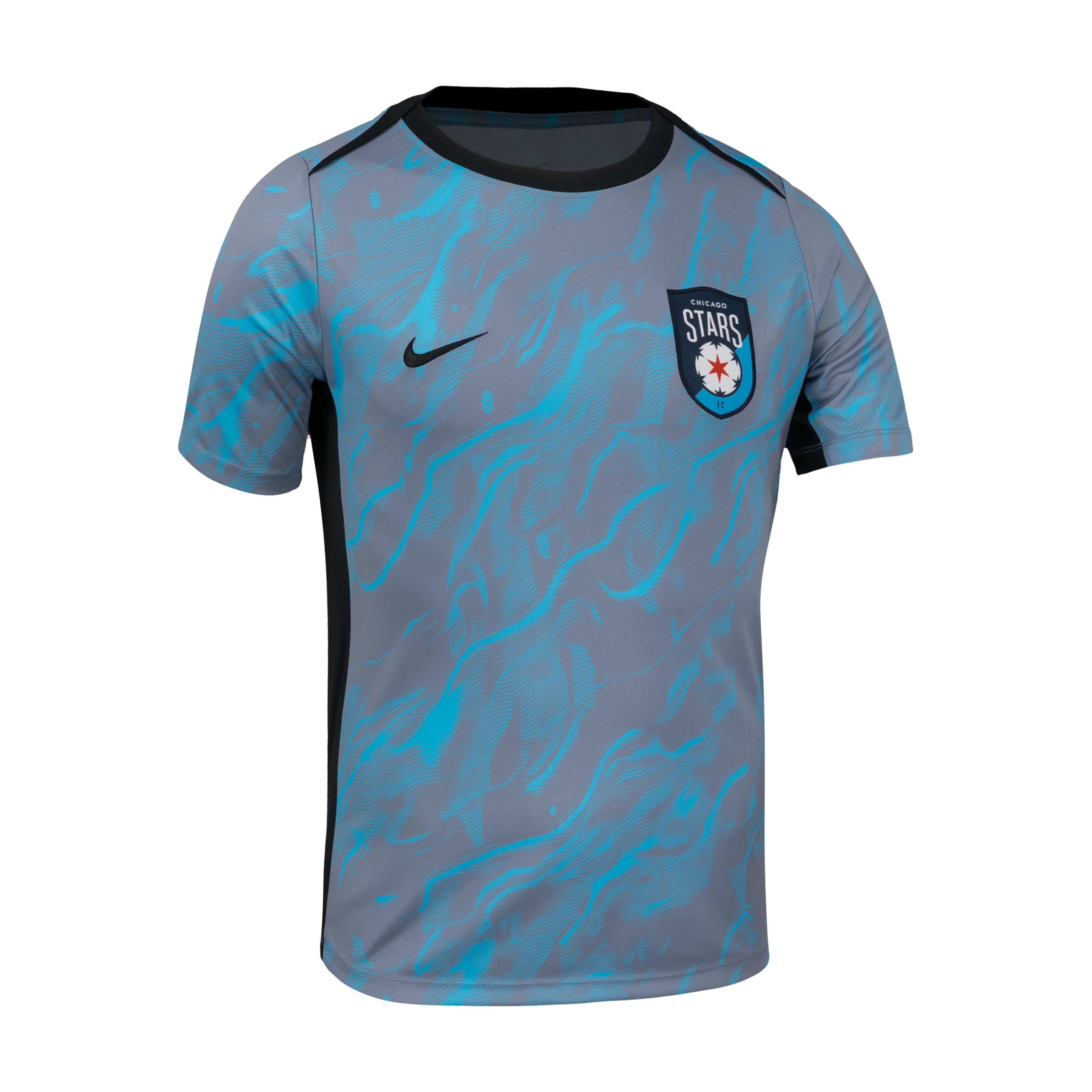 Unisex Chicago Stars Nike Blue 2025 Pre-Match Top - Image 3