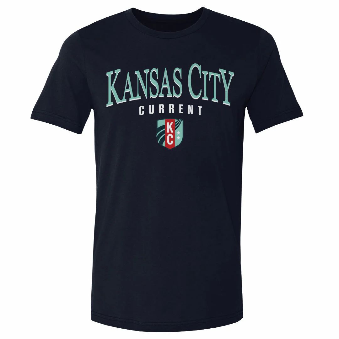 Unisex KC Current Arched Wordmark Tee - Image 2