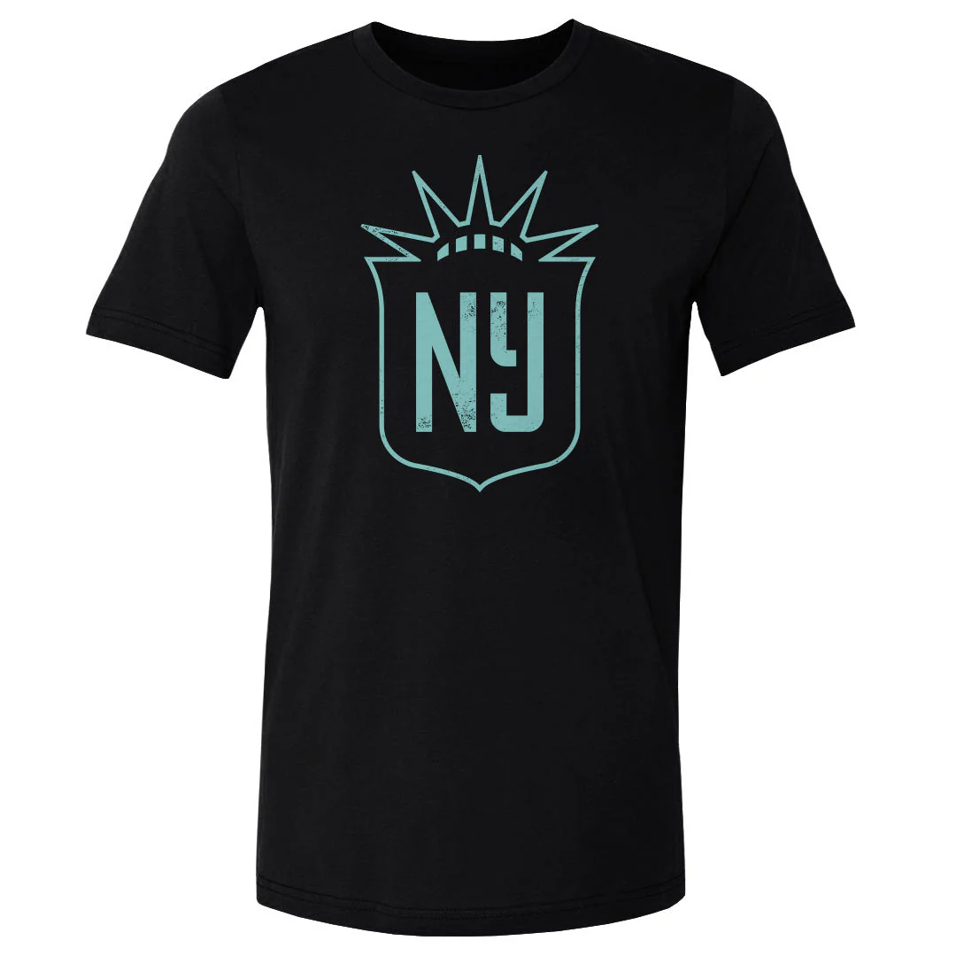 Unisex NJ/NY Gotham FC Black Vintage Primary Logo Tee