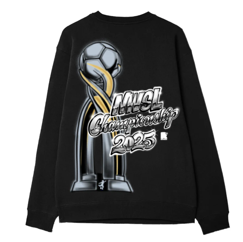 Unisex NWSL 2025 Championship Trophy Night Crewneck - Image 3