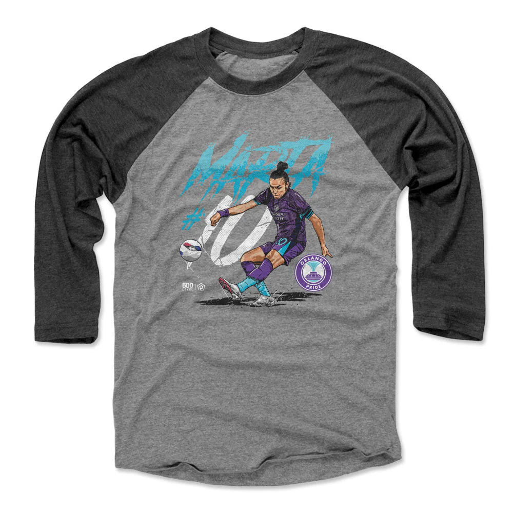 Unisex Orlando Pride Gray Marta Raglan