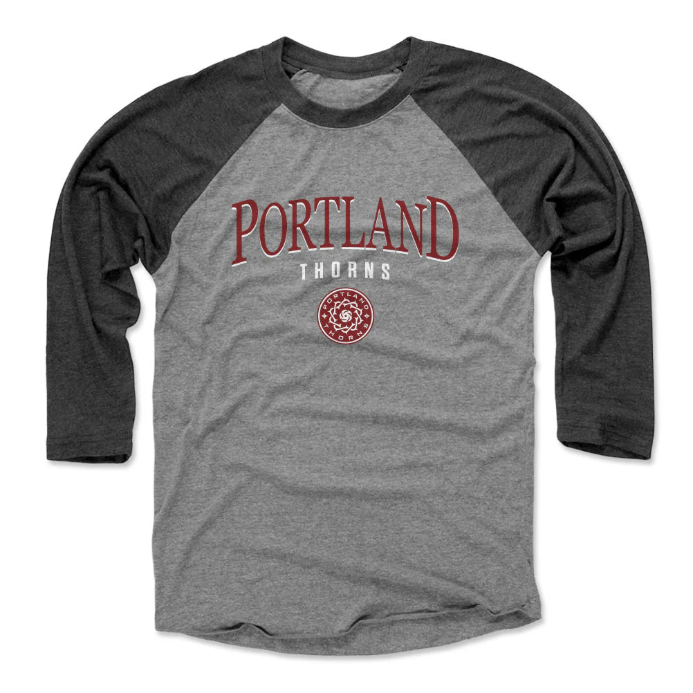 Unisex Portland Thorns Arched Wordmark Raglan