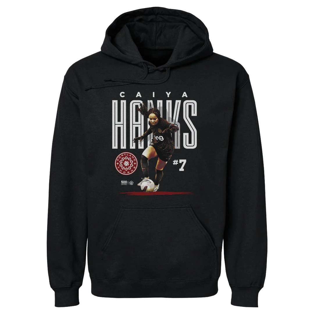 Unisex Portland Thorns Caiya Hanks Bitmap Hoodie - Image 2