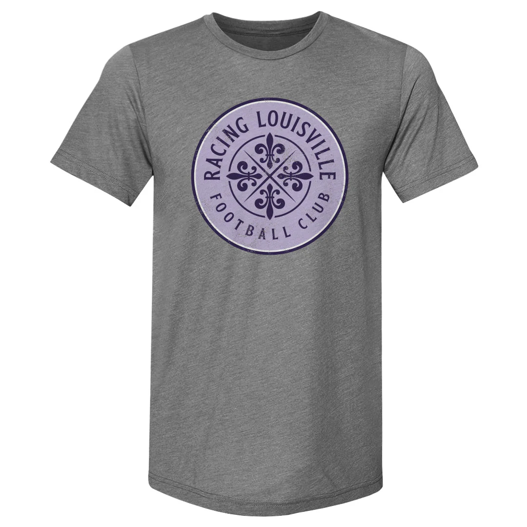 Unisex Racing Louisville Black Vintage Primary Logo Slim-Fit Tee - Image 6