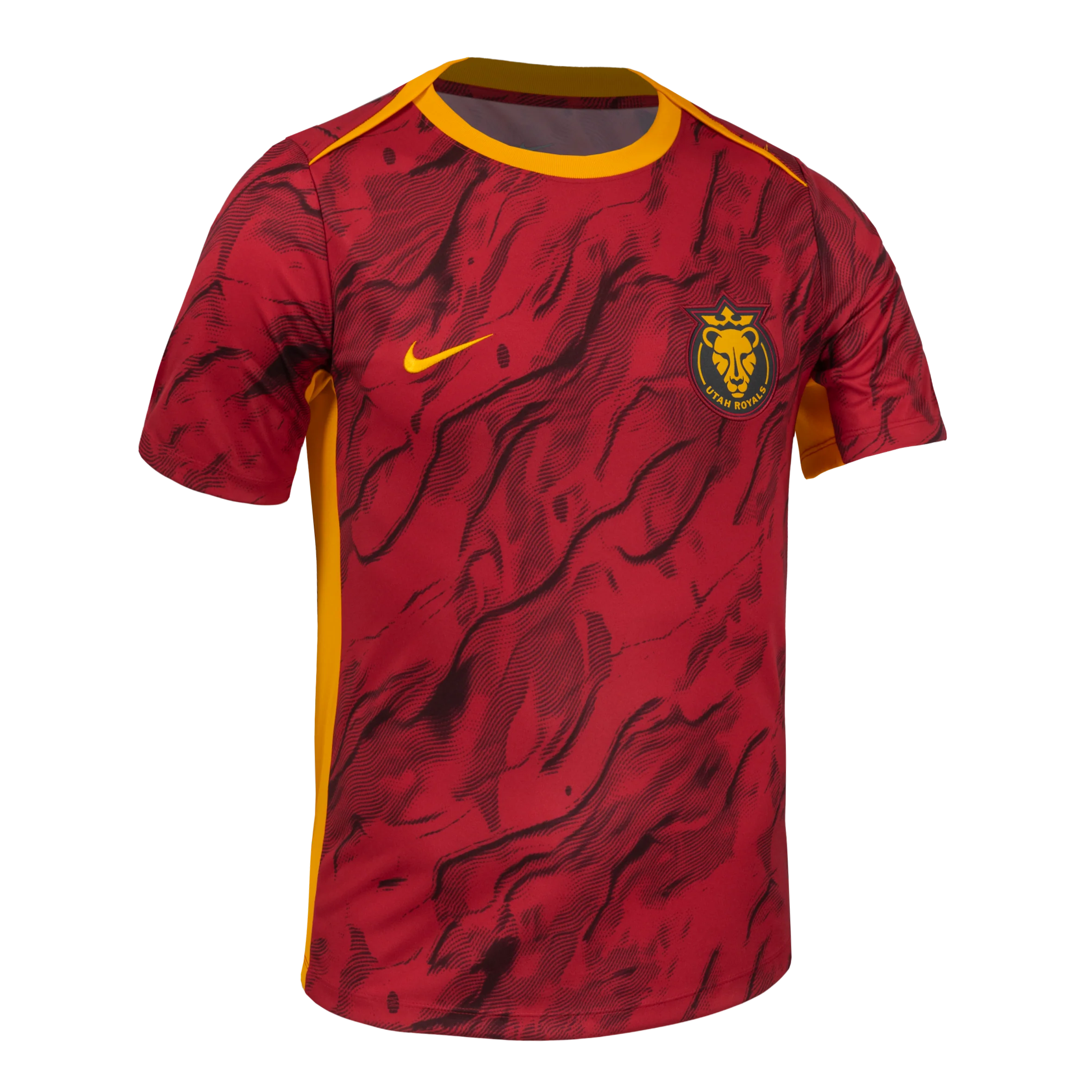 Unisex Utah Royals Nike Burgundy 2025 Pre-Match Top - Image 4