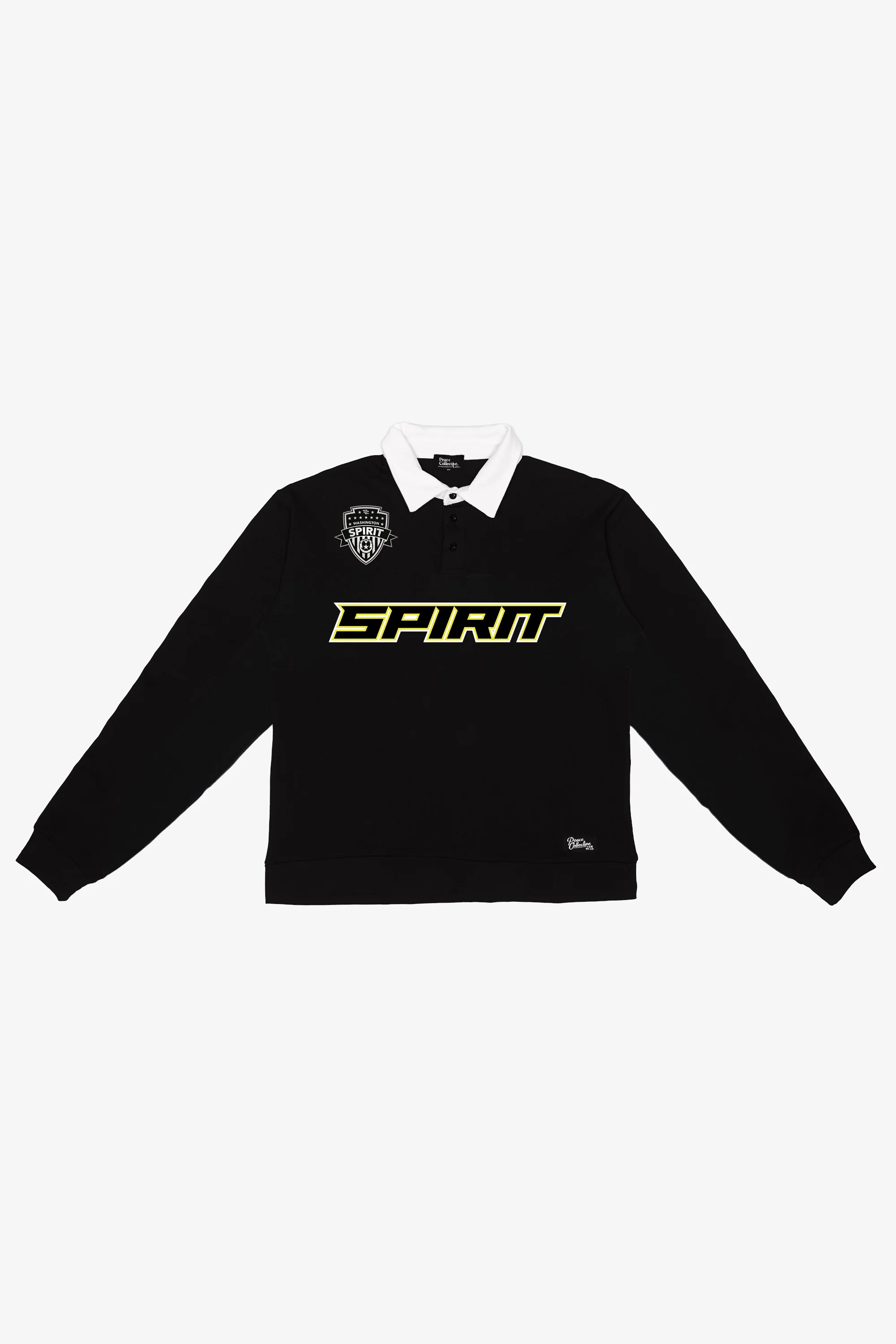 Unisex Washington Spirit Oversized Long Sleeve Rugby Sweater