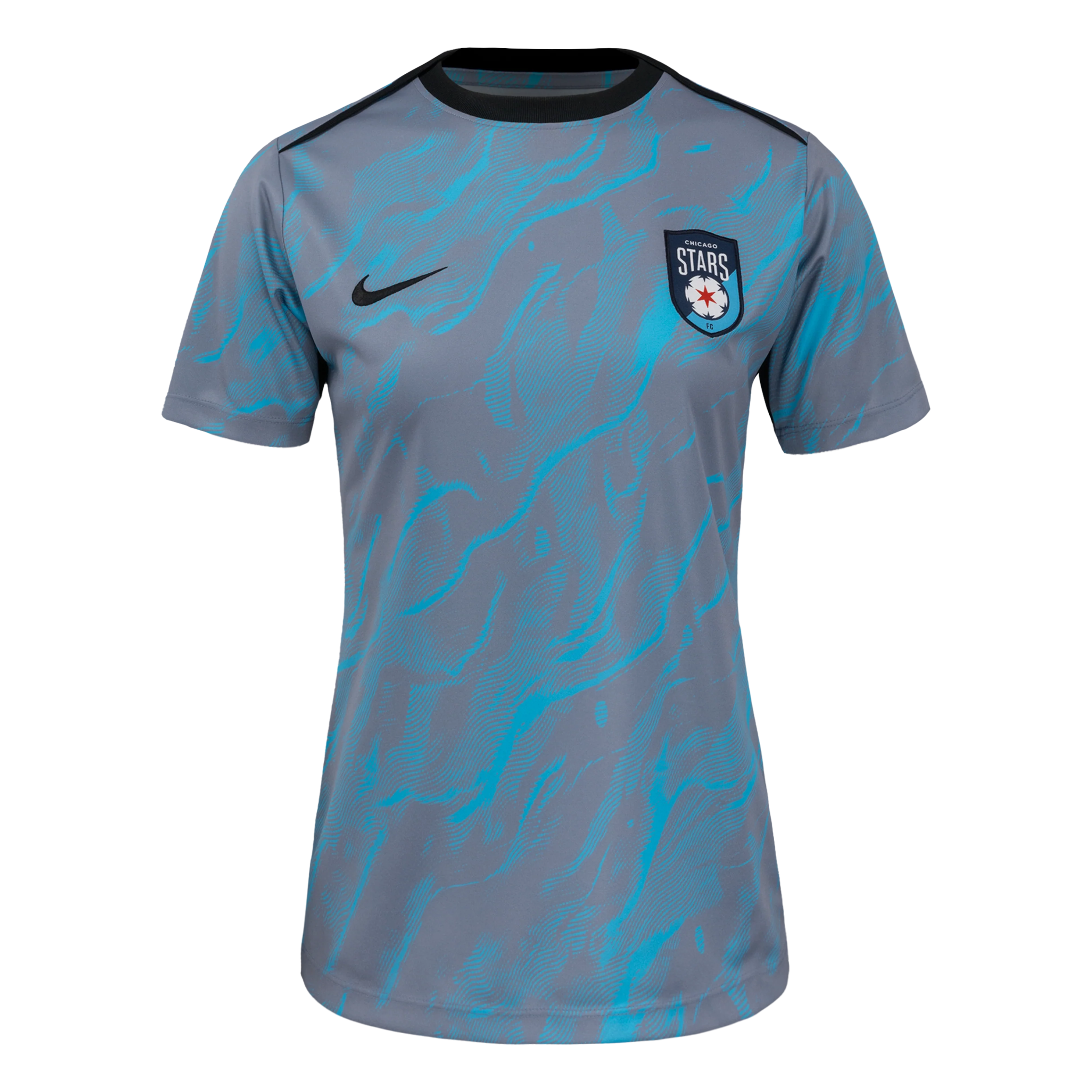 Women's Chicago Stars Nike Blue 2025 Pre-Match Top