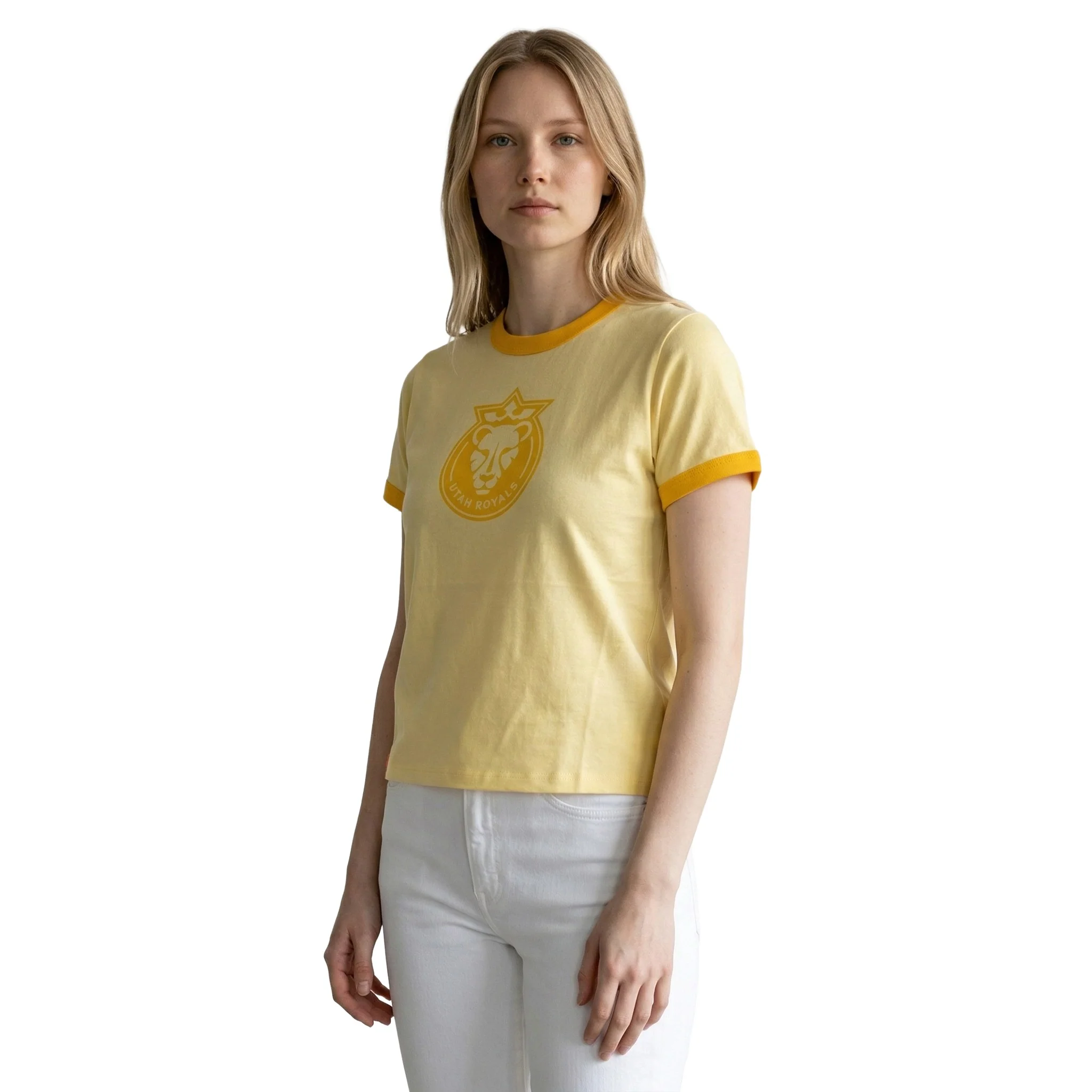 Women's Utah Royals Nora Cropped Tee - Image 2