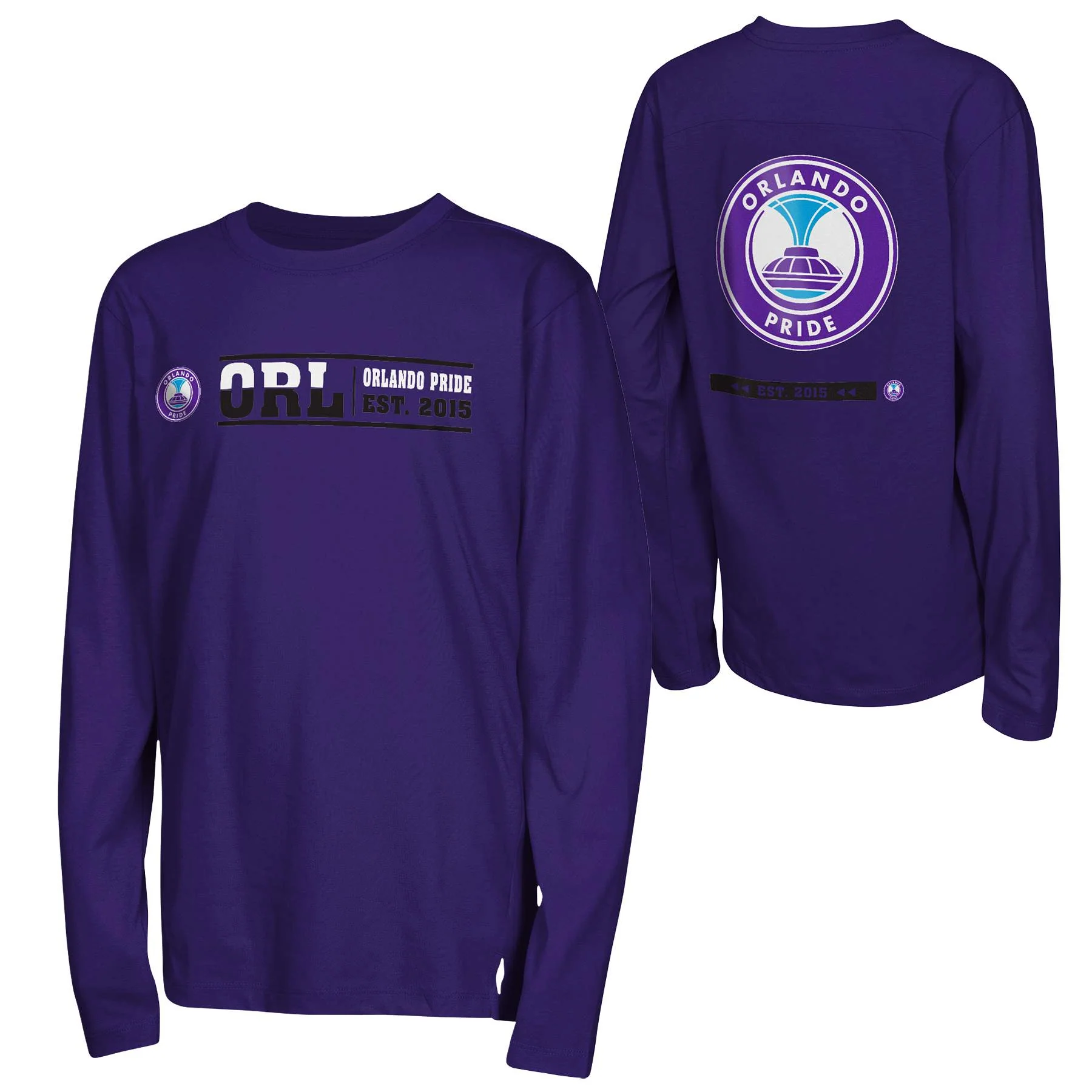 Youth Orlando Pride Ecstatic Long Sleeve Tee - Image 3